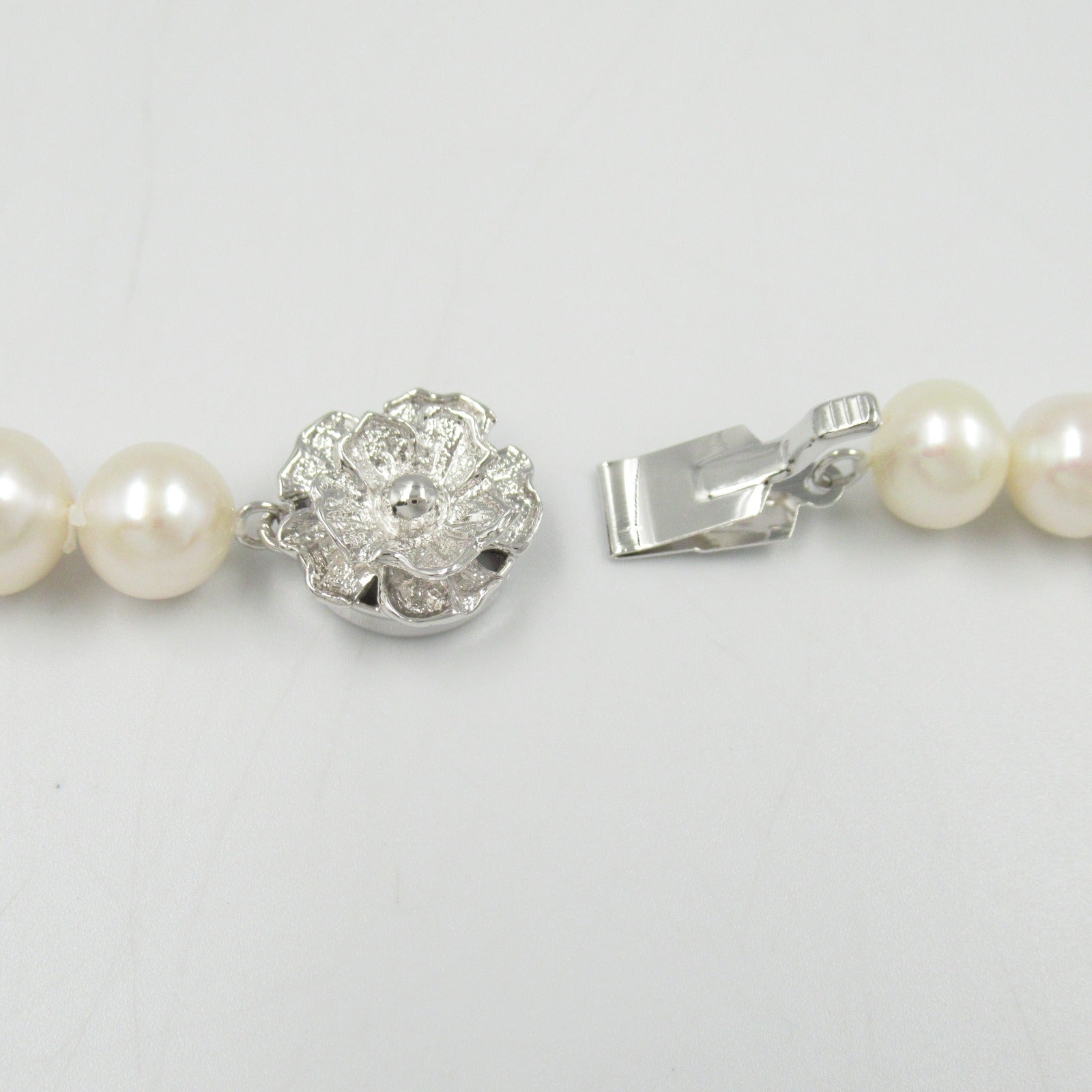 Silver 925 Pearl Necklace Jewelry