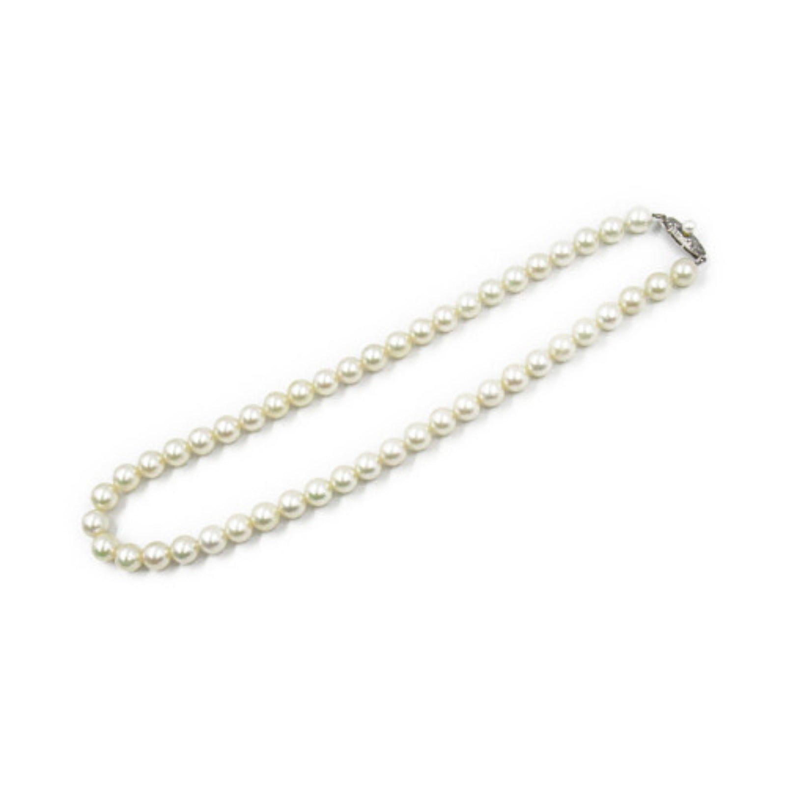 Silver 925 Pearl Necklace Jewelry