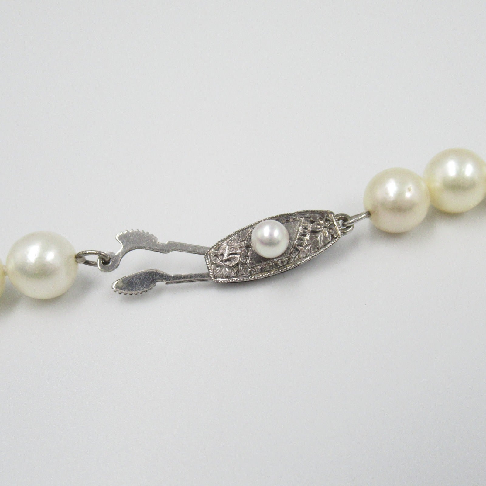 Silver 925 Pearl Necklace Jewelry