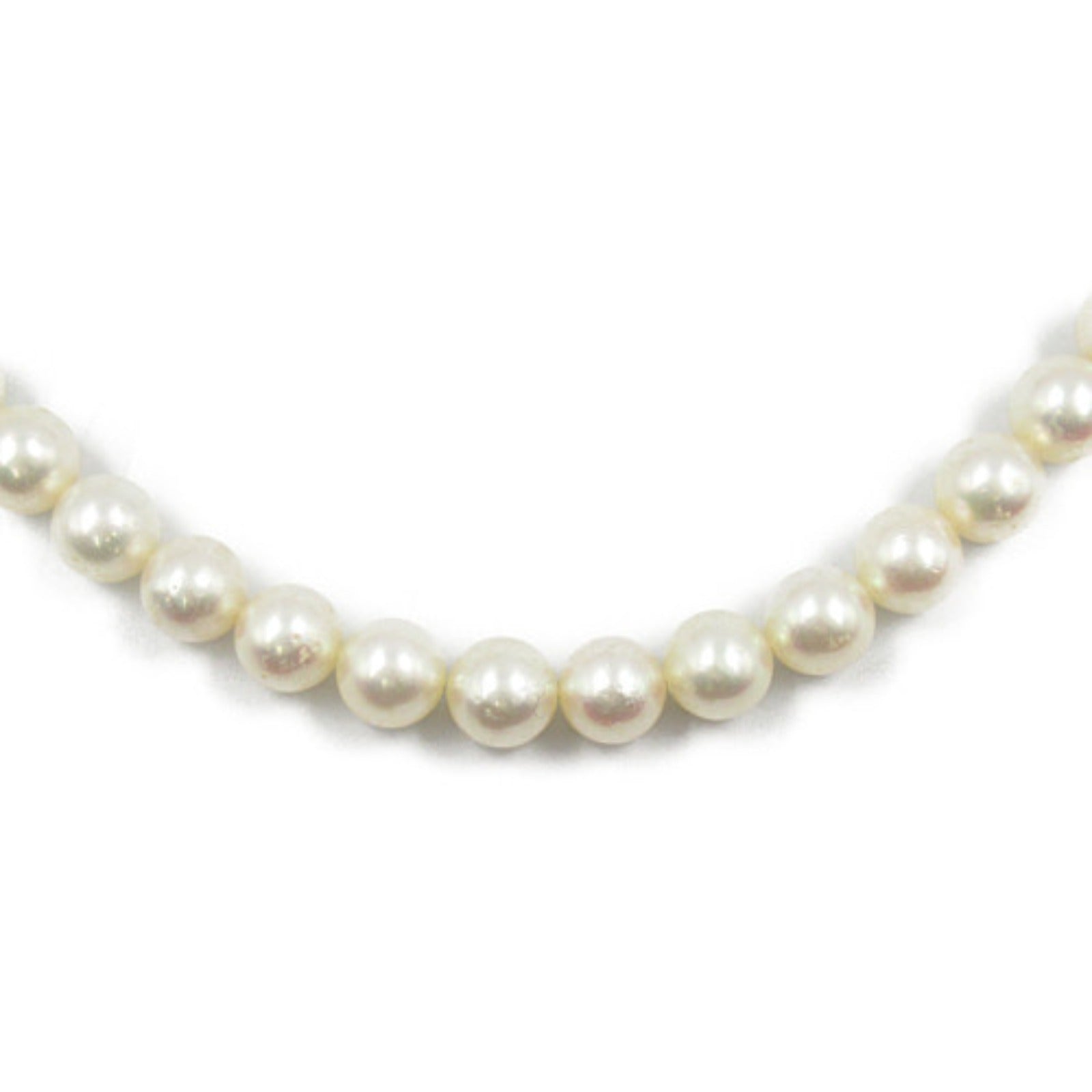 Silver 925 Pearl Necklace Bracelet Set