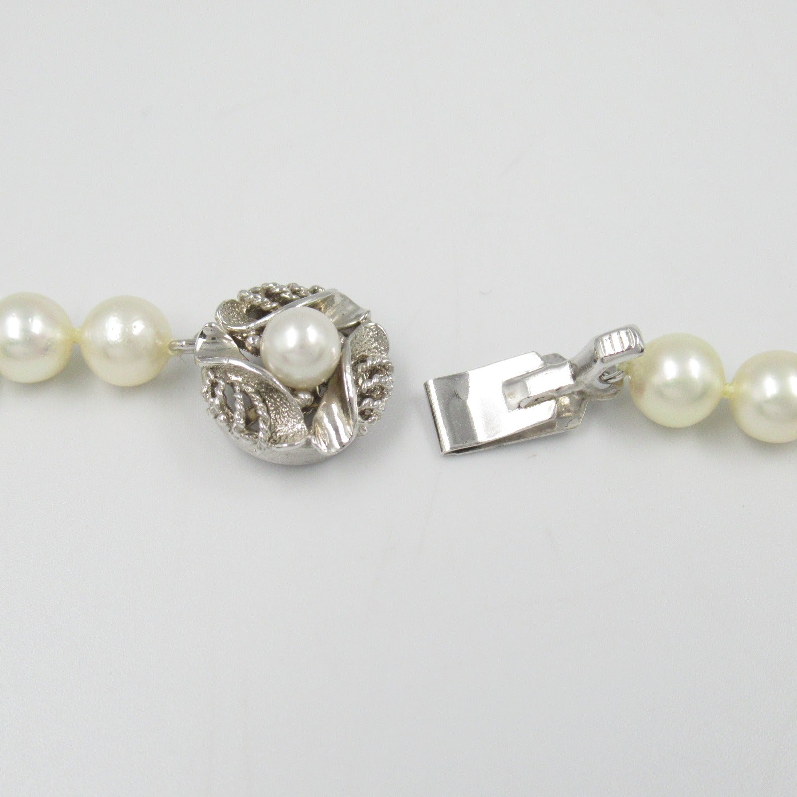 Jewelry Pearl Necklace Silver925 White