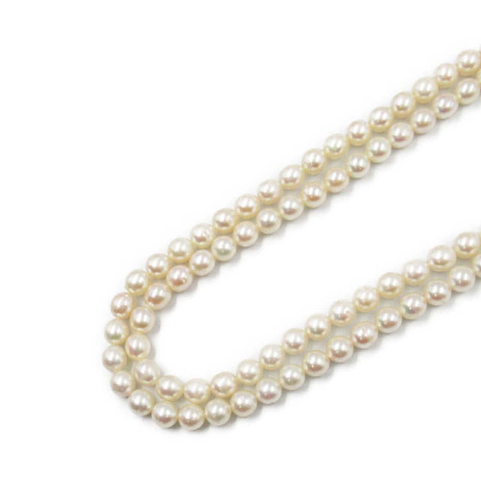 Silver 925 Long Pearl Necklace Jewelry