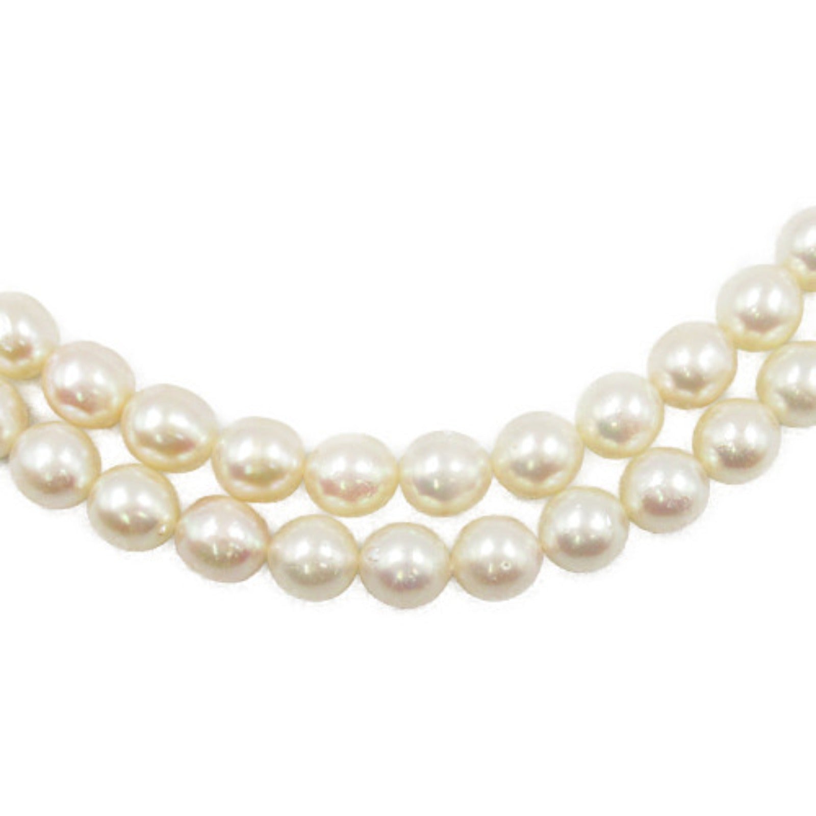 Silver 925 Long Pearl Necklace Jewelry