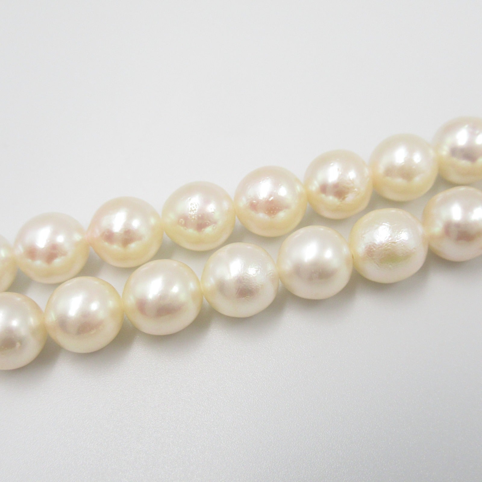 Silver 925 Long Pearl Necklace Jewelry