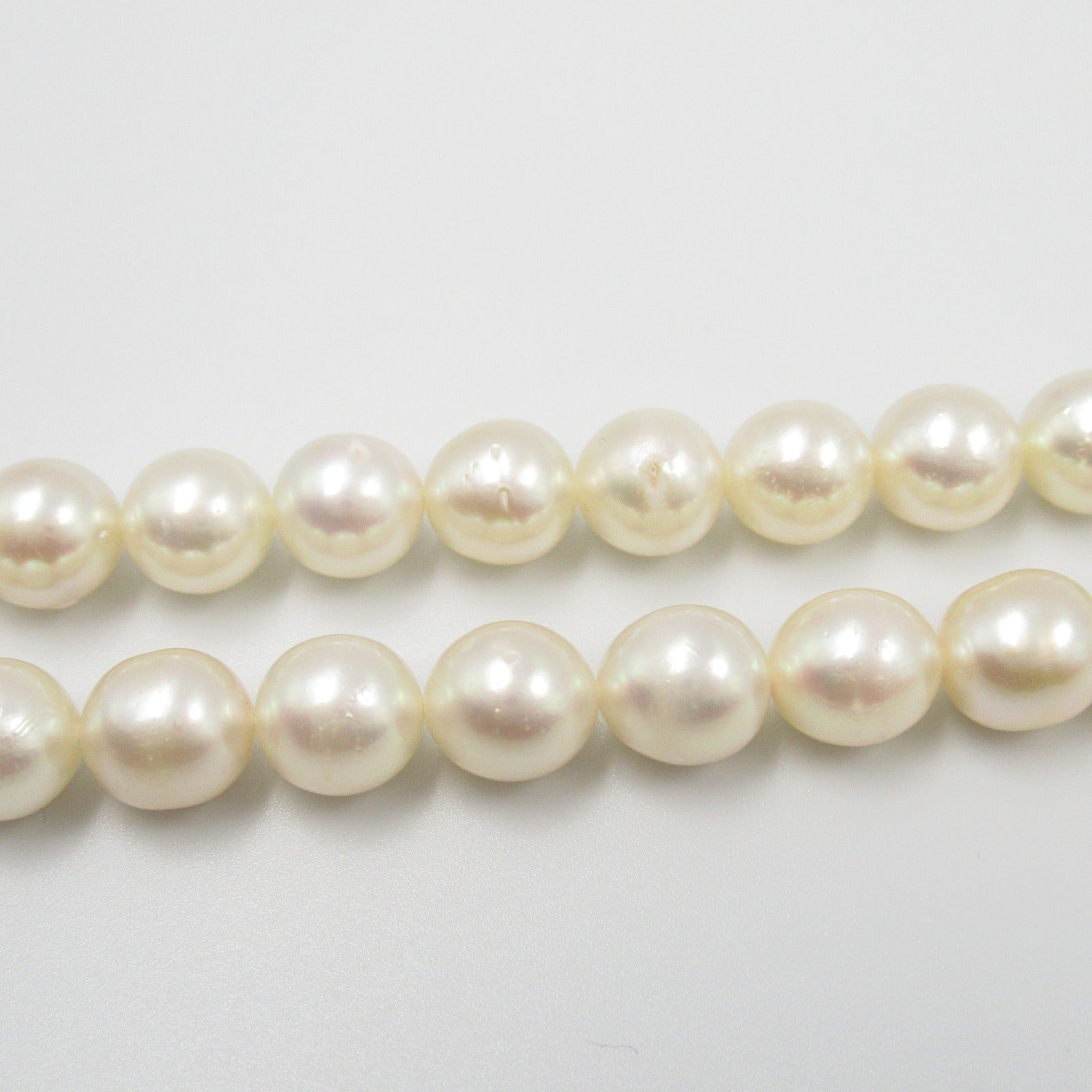 Silver 925 Long Pearl Necklace Jewelry