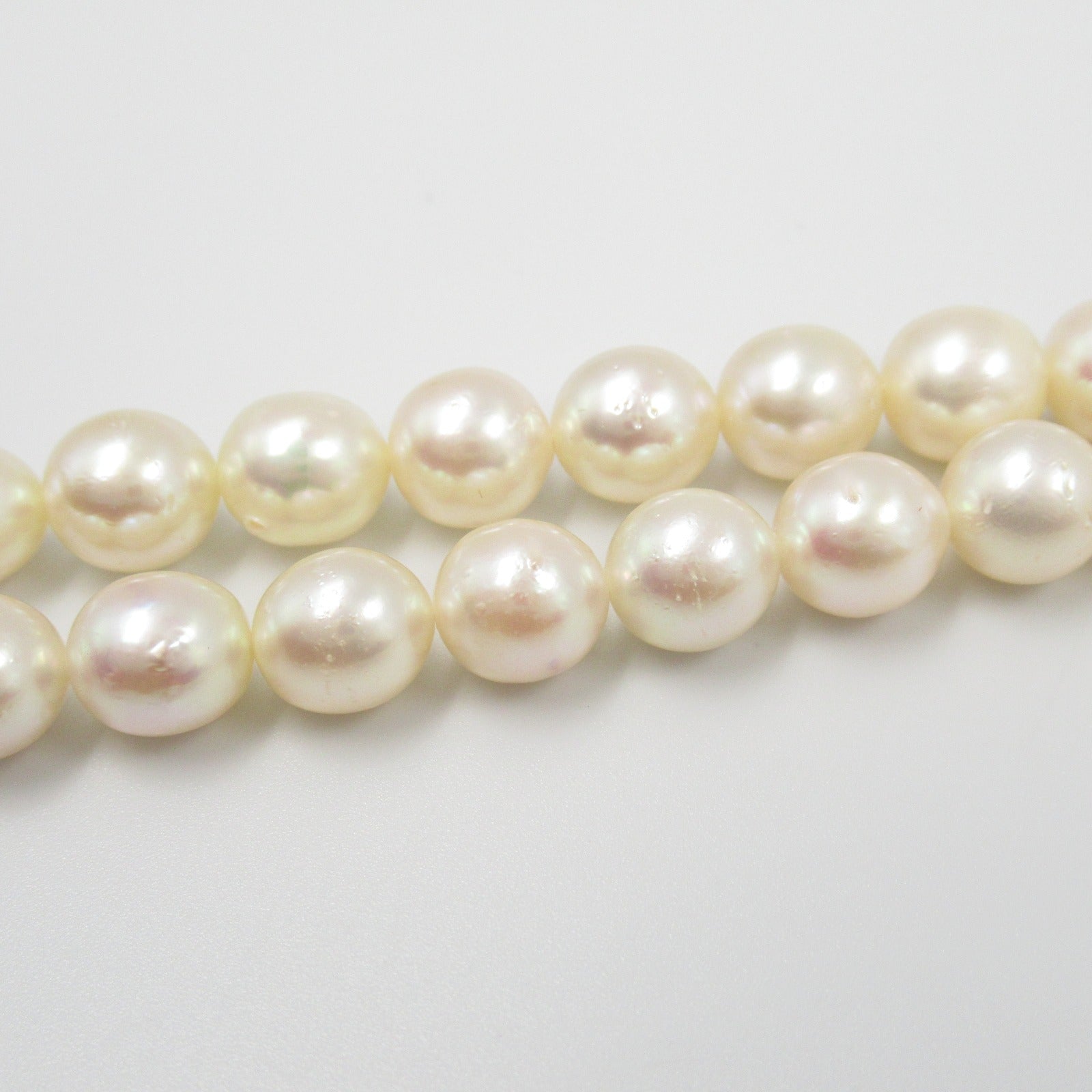 Silver 925 Long Pearl Necklace Jewelry