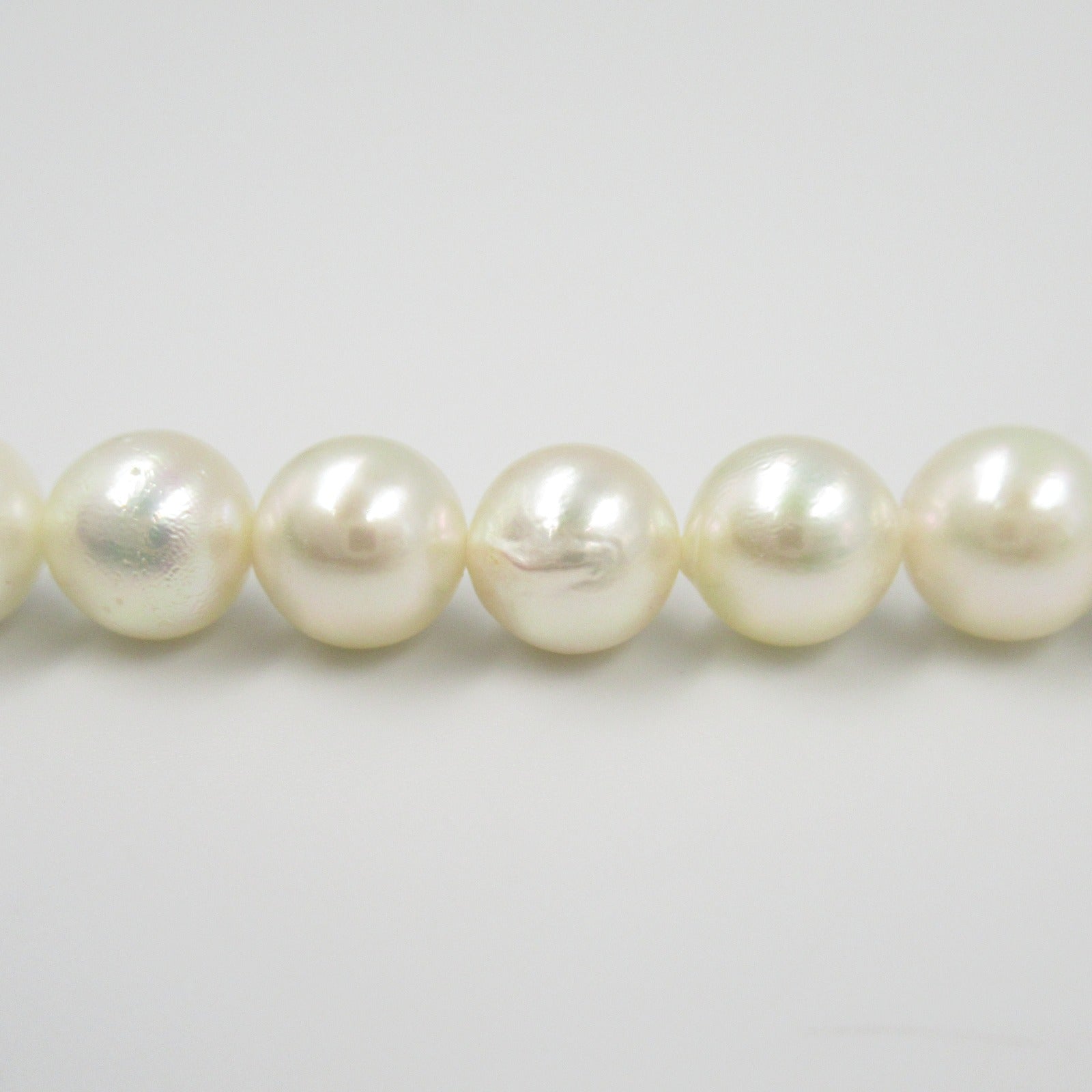 Silver 925 Pearl Necklace 6.5-7.0mm