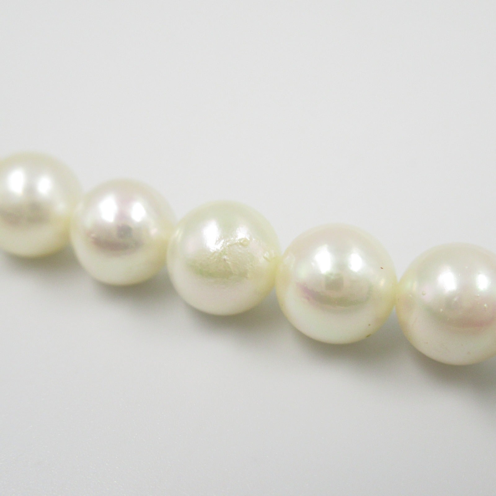 Silver 925 Pearl Necklace 6.5-7.0mm