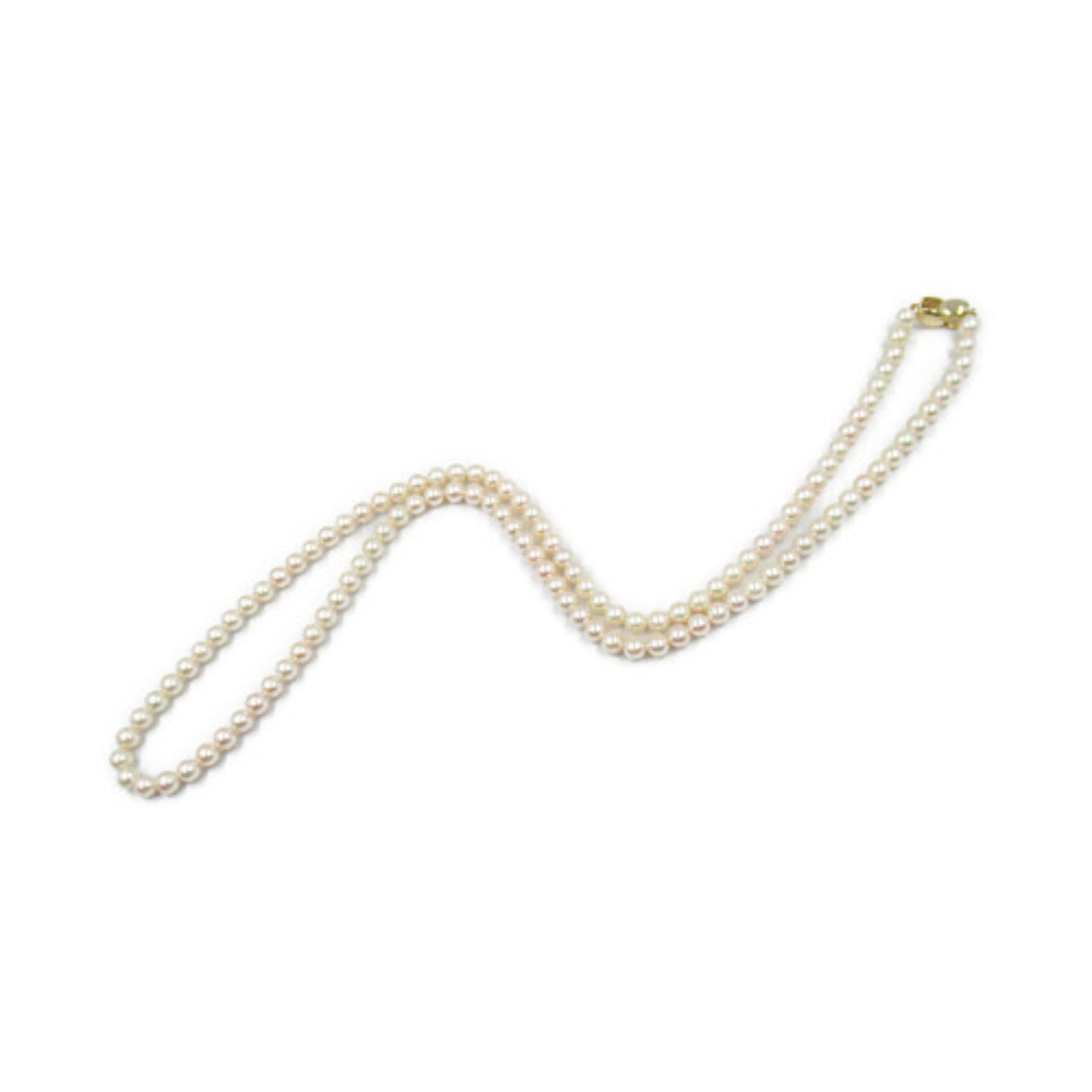 K18 Yellow Gold Long Pearl Necklace