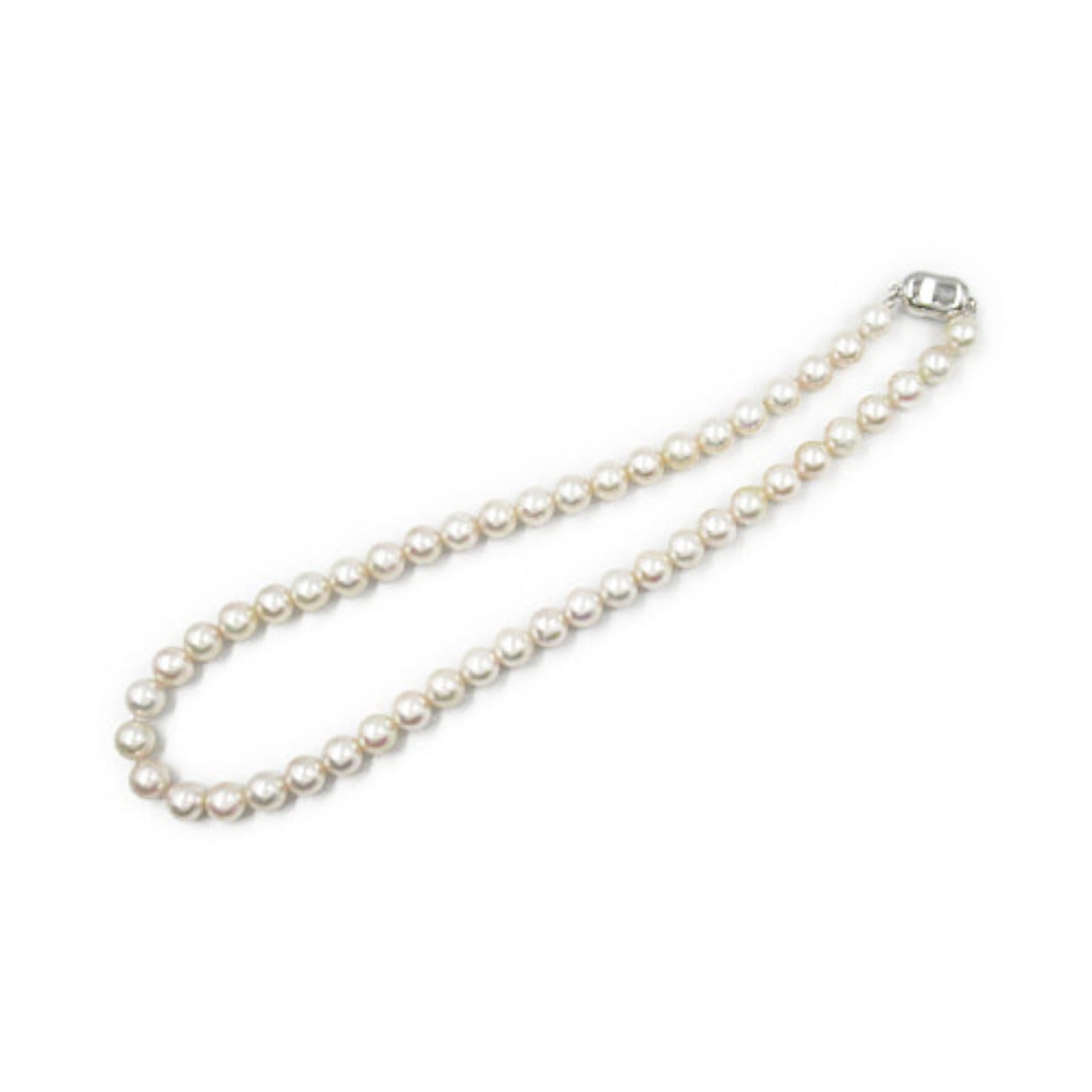 Silver 925 Pearl Necklace Jewelry