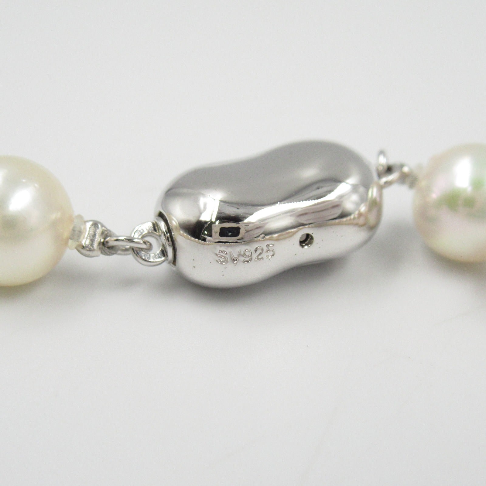 Silver 925 Pearl Necklace Jewelry