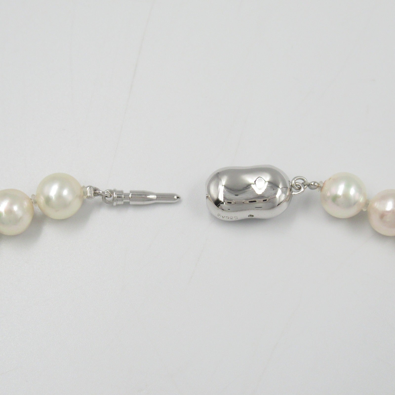 Silver 925 Pearl Necklace Jewelry