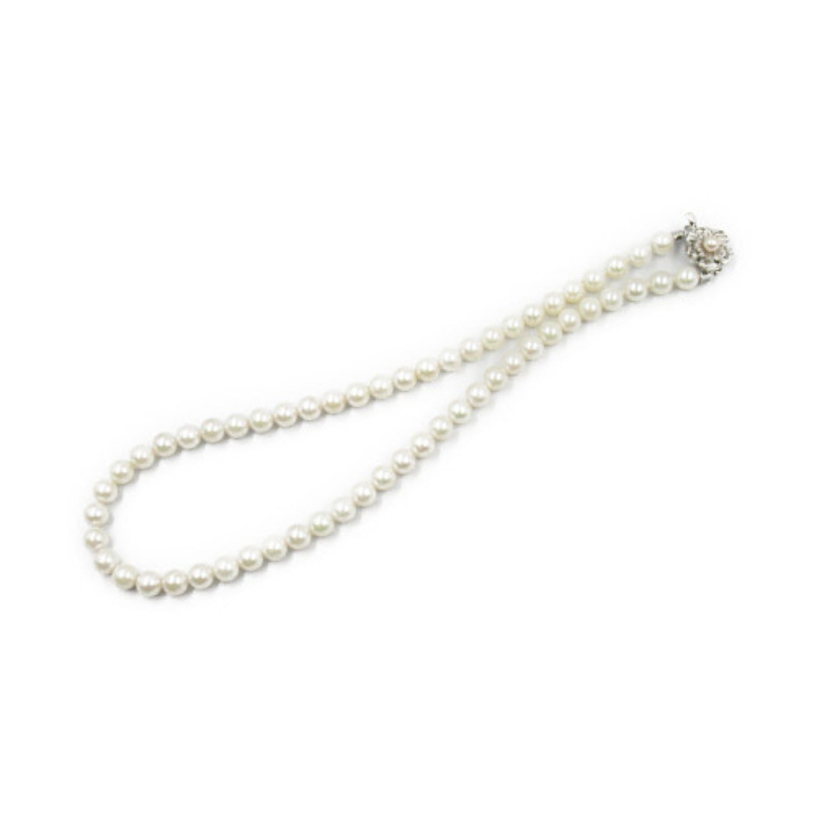 Silver 925 Pearl Necklace Jewelry