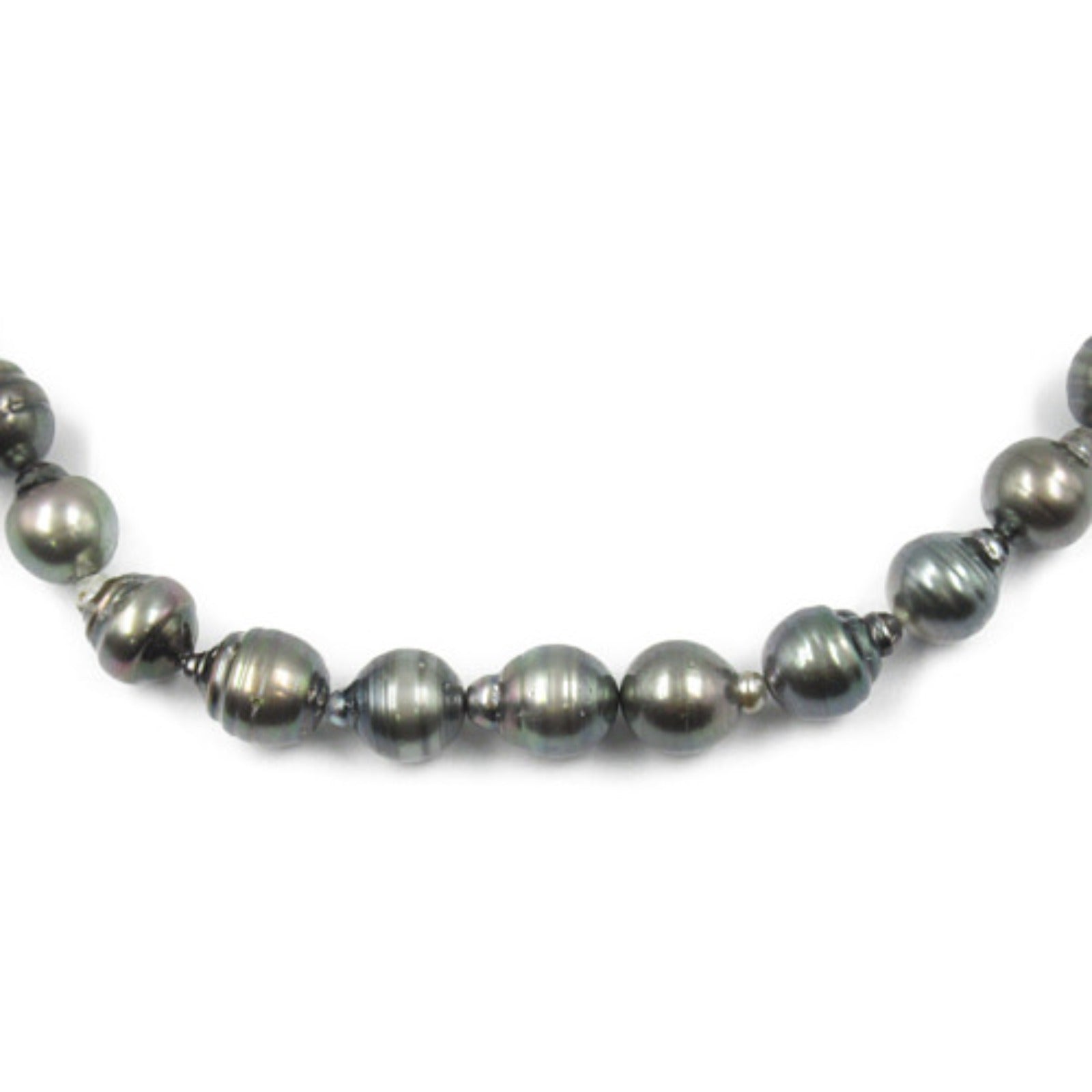 Jewelry Pearl Necklace Silver925 Black