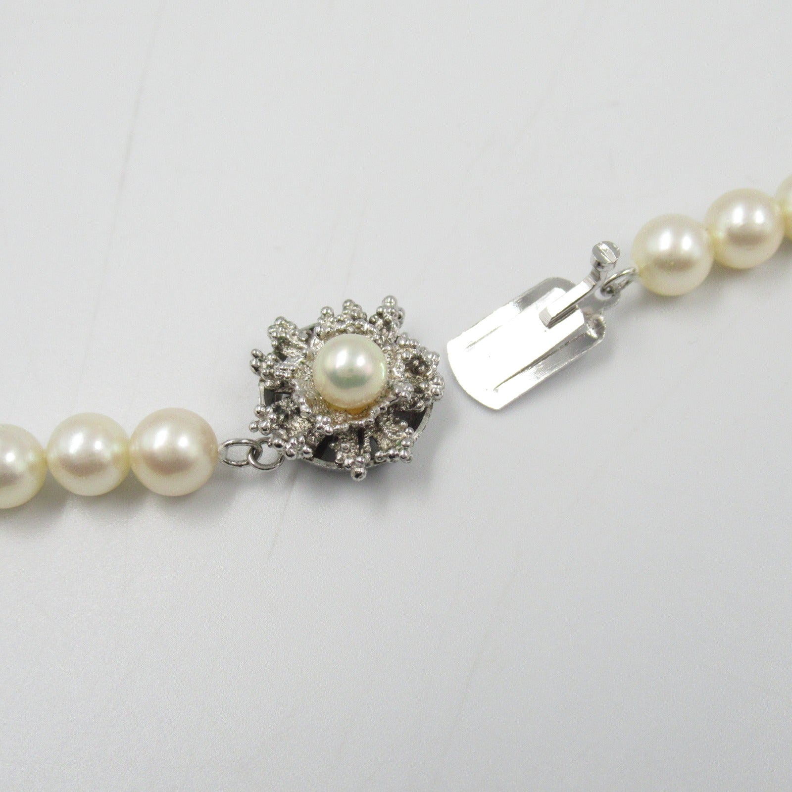 Silver 925 Pearl Necklace Jewelry