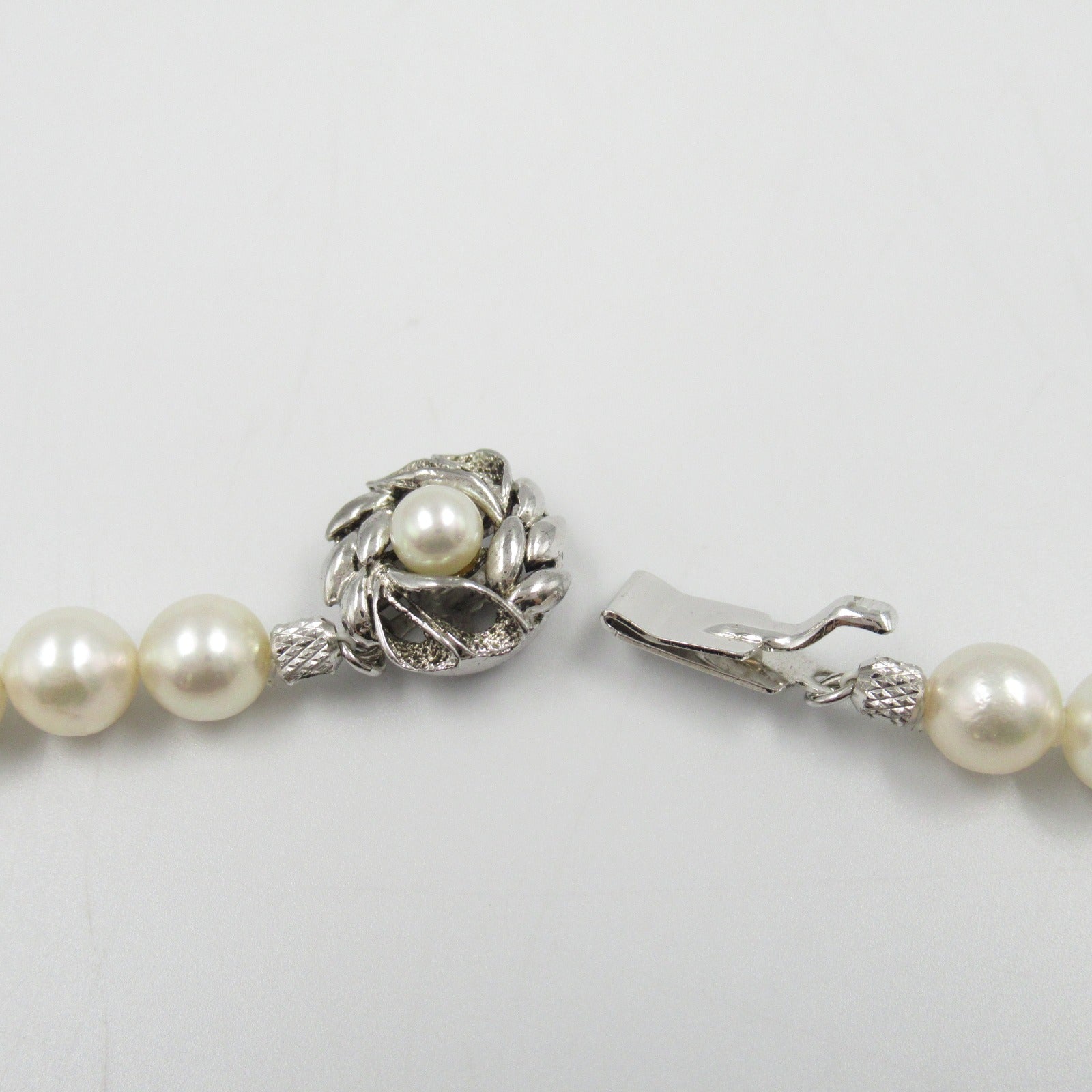 Silver 925 Pearl Necklace Jewelry