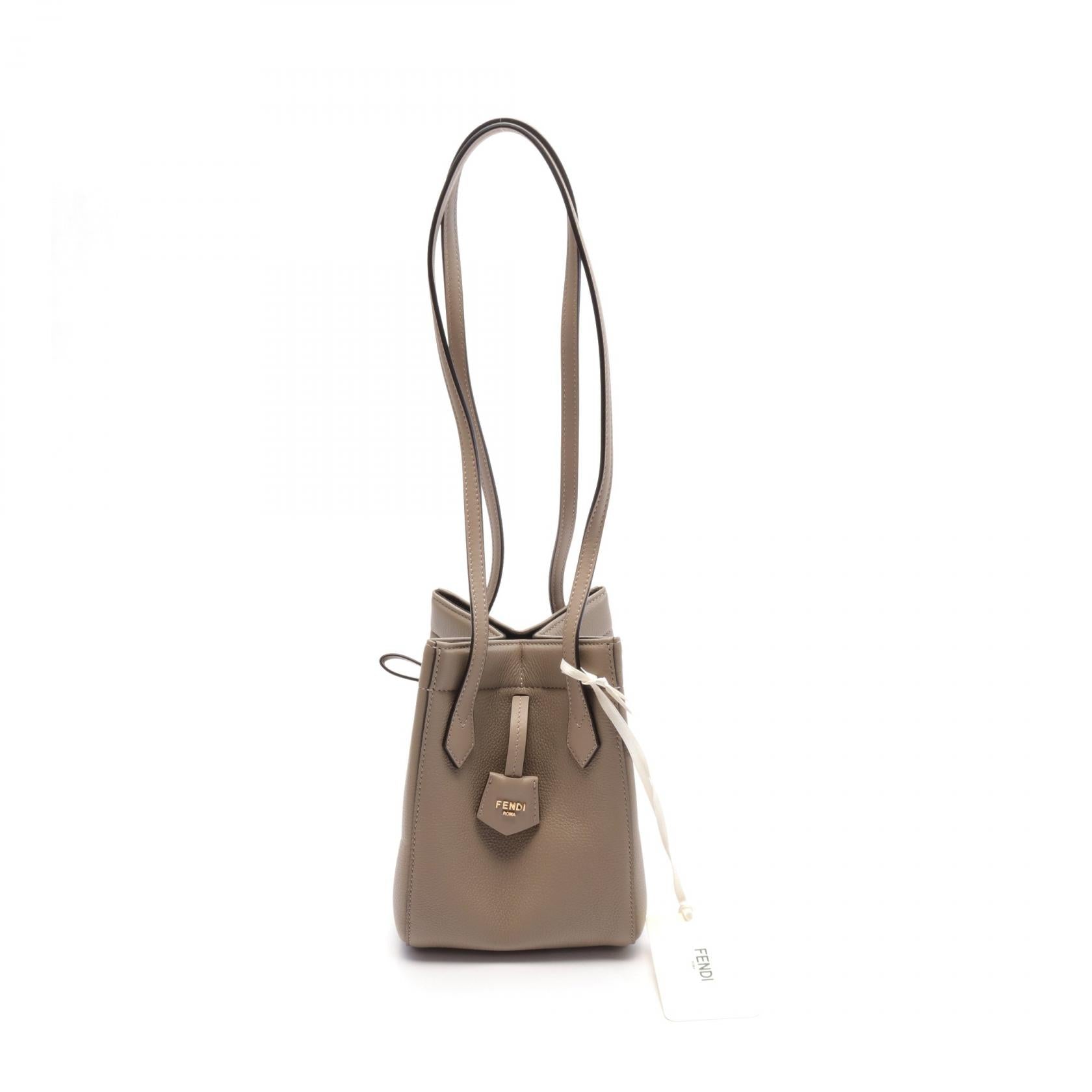 Fendi Origami Mini Leather Shoulder Bag