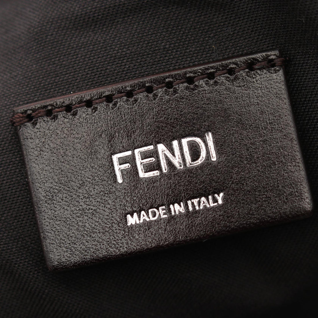 Fendi Zucca Boston Bag PVC Canvas Leather