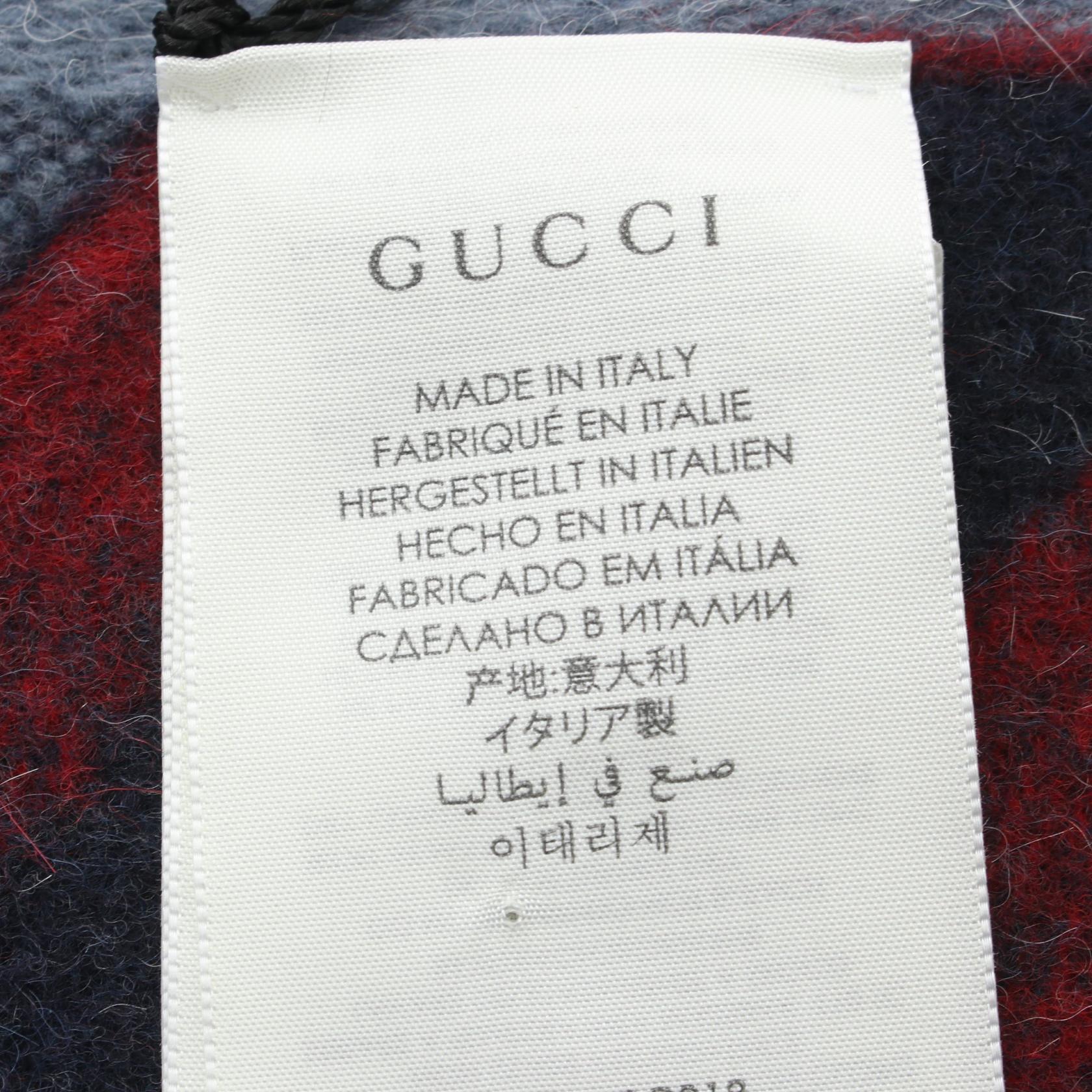 Gucci Wool Scarf 5706033GB184068