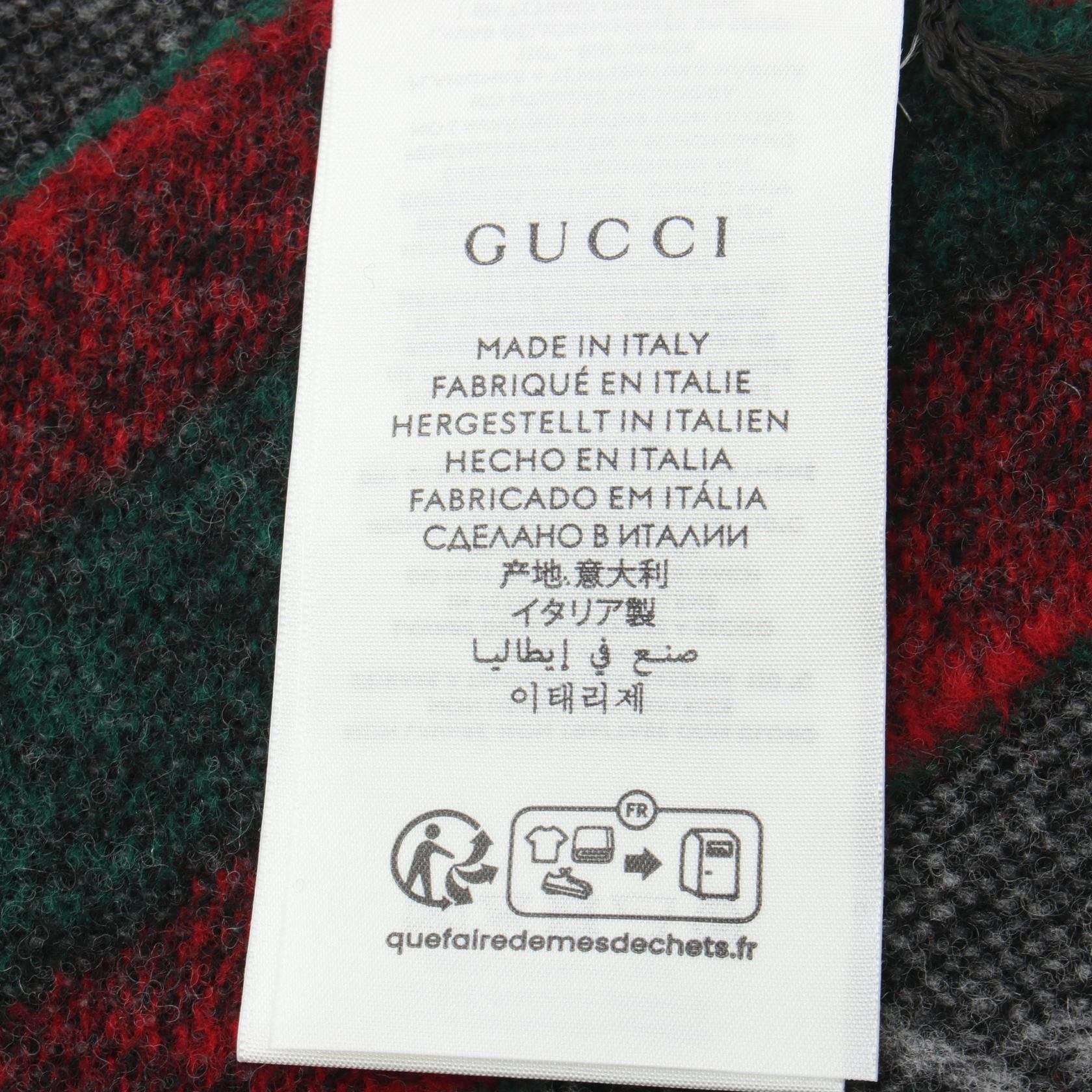 Gucci Wool Scarf 5706033G2001466