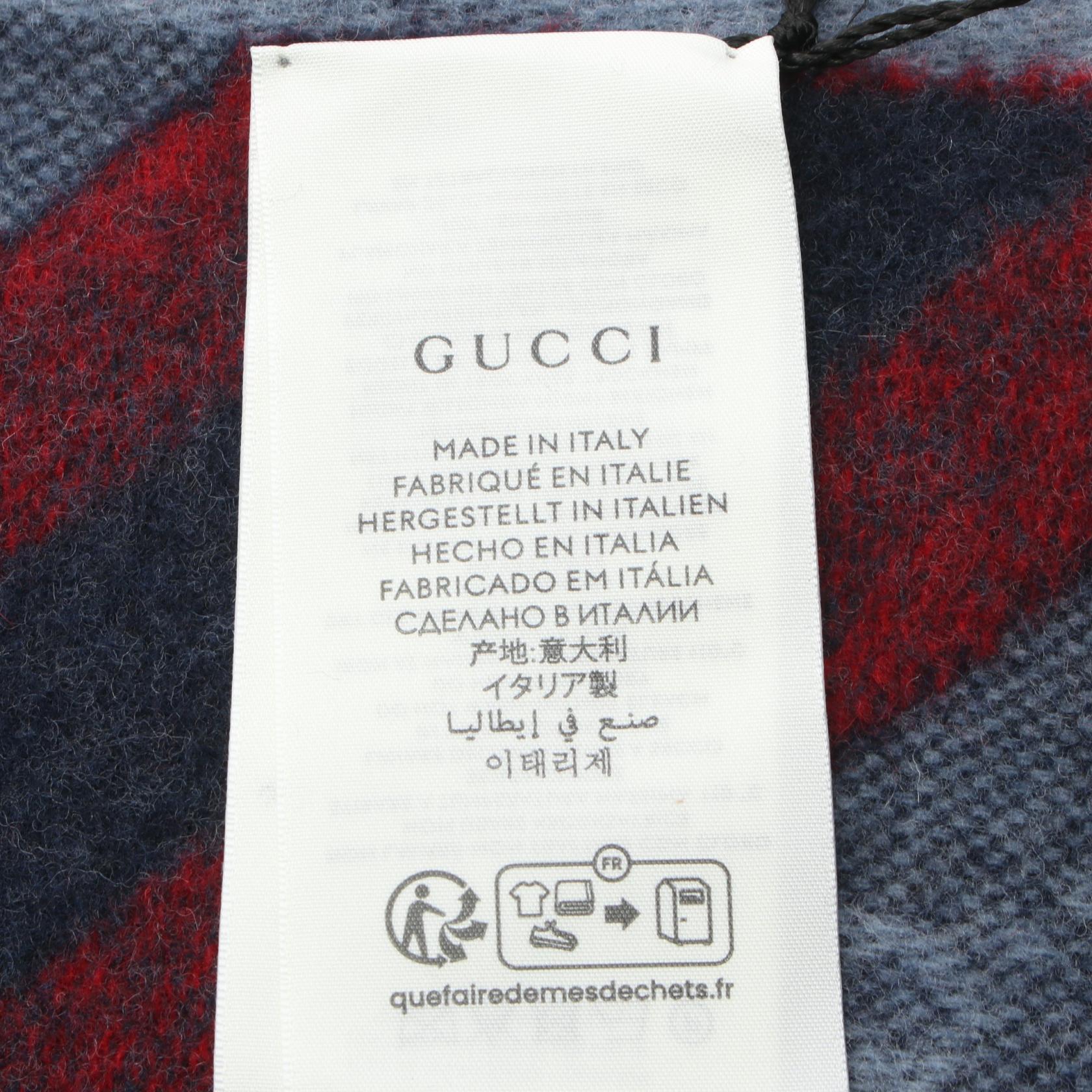 Gucci Wool Scarf 5706033G2004068