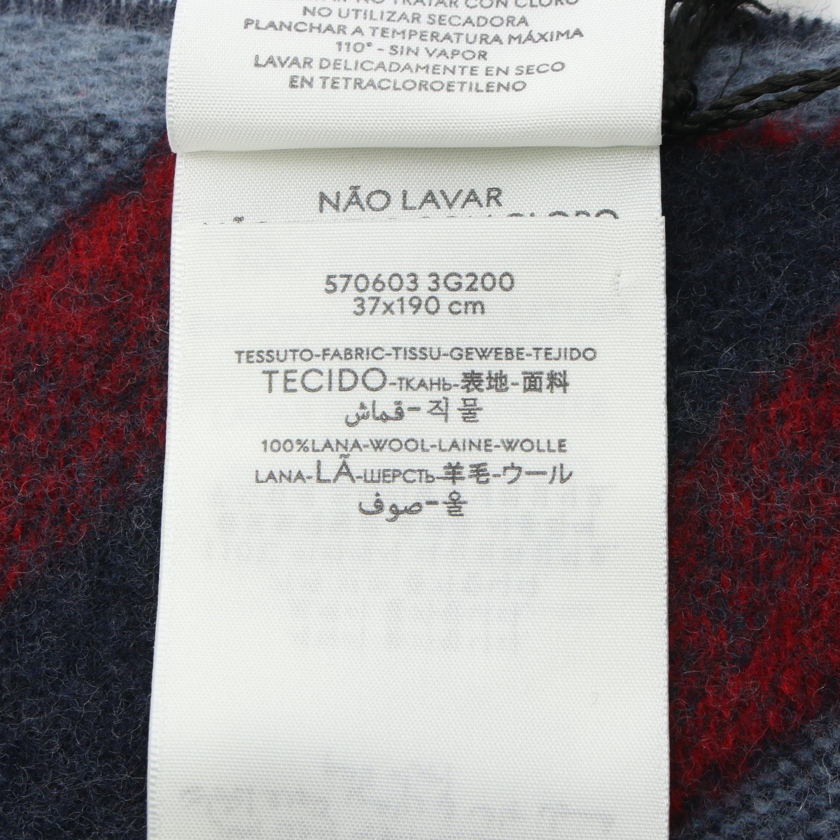 Gucci Wool Scarf 5706033G2004068