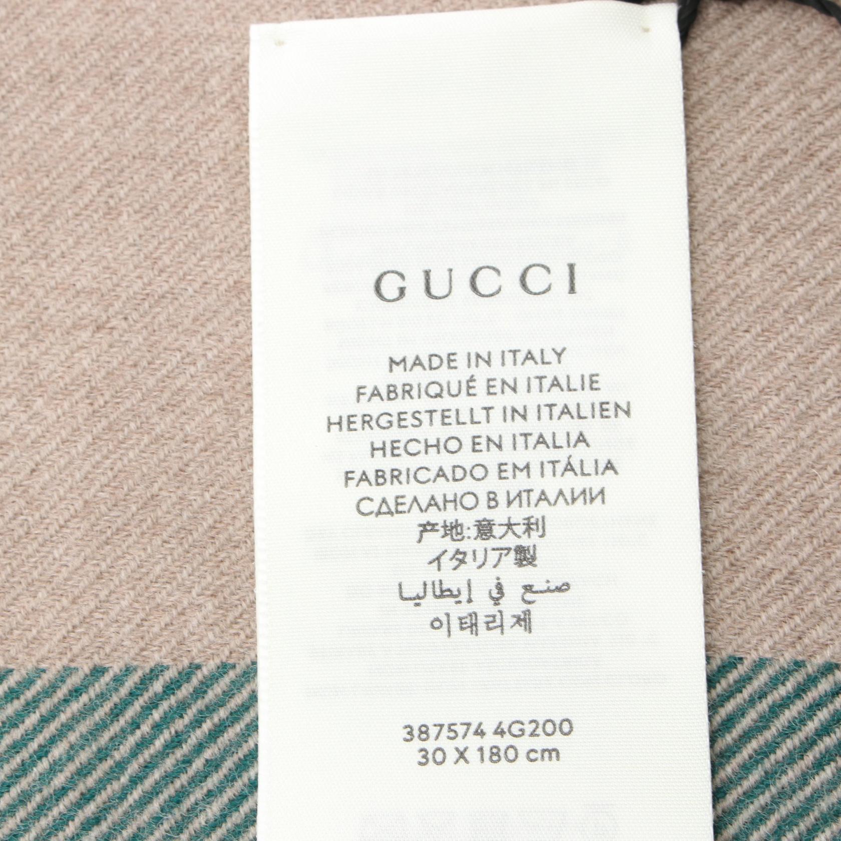 Gucci Wool Scarf 3875744G2009573