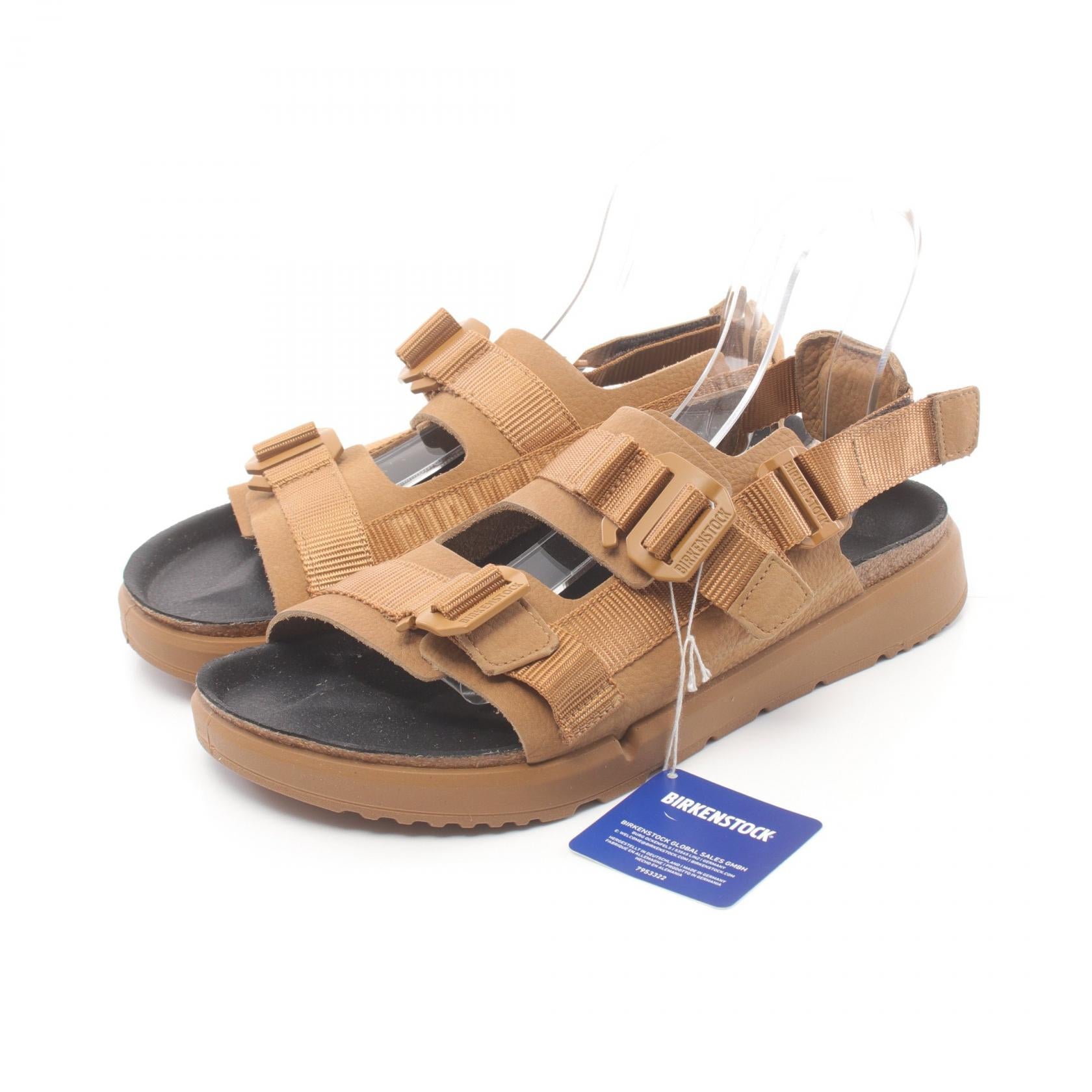 BIRKENSTOCK Shinjuku Leather Sandals Brown