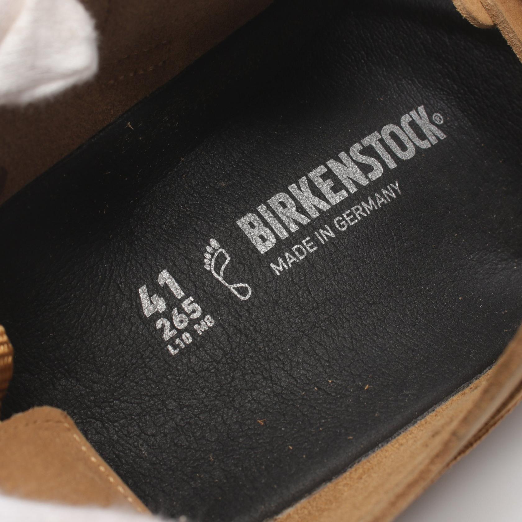 BIRKENSTOCK Shinjuku Leather Sandals Brown