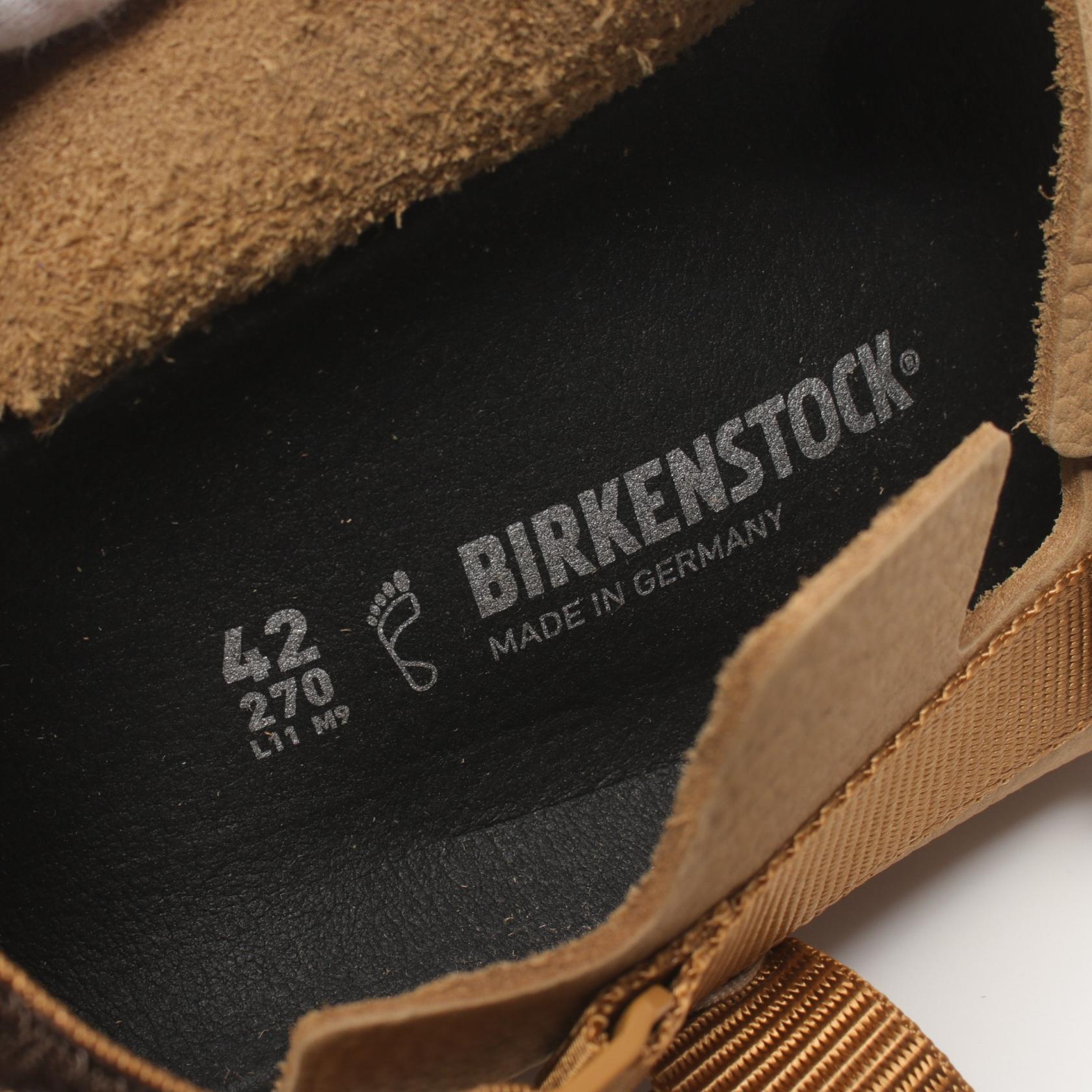 BIRKENSTOCK Shinjuku Leather Sandals Brown