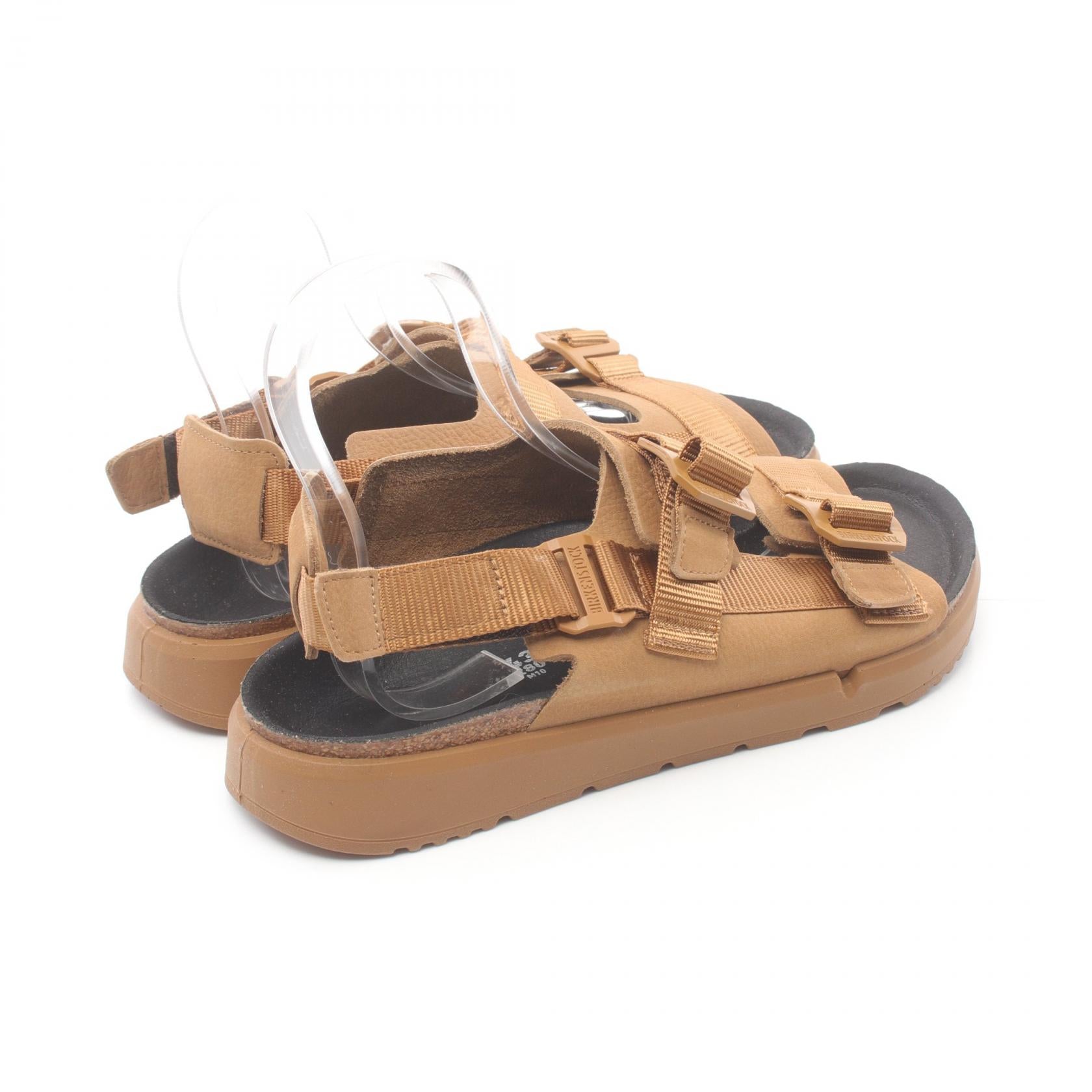 BIRKENSTOCK Shinjuku Leather Sandals Brown