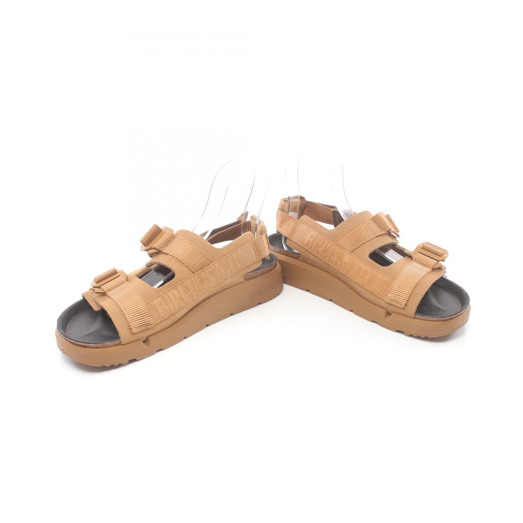 BIRKENSTOCK Shinjuku Leather Sandals Brown