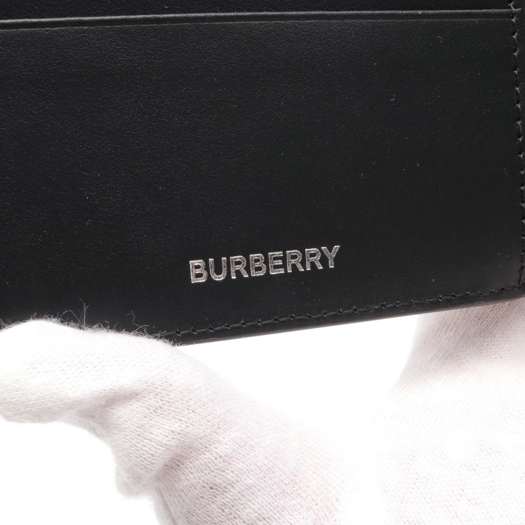 Burberry Bifold Wallet PVC Canvas