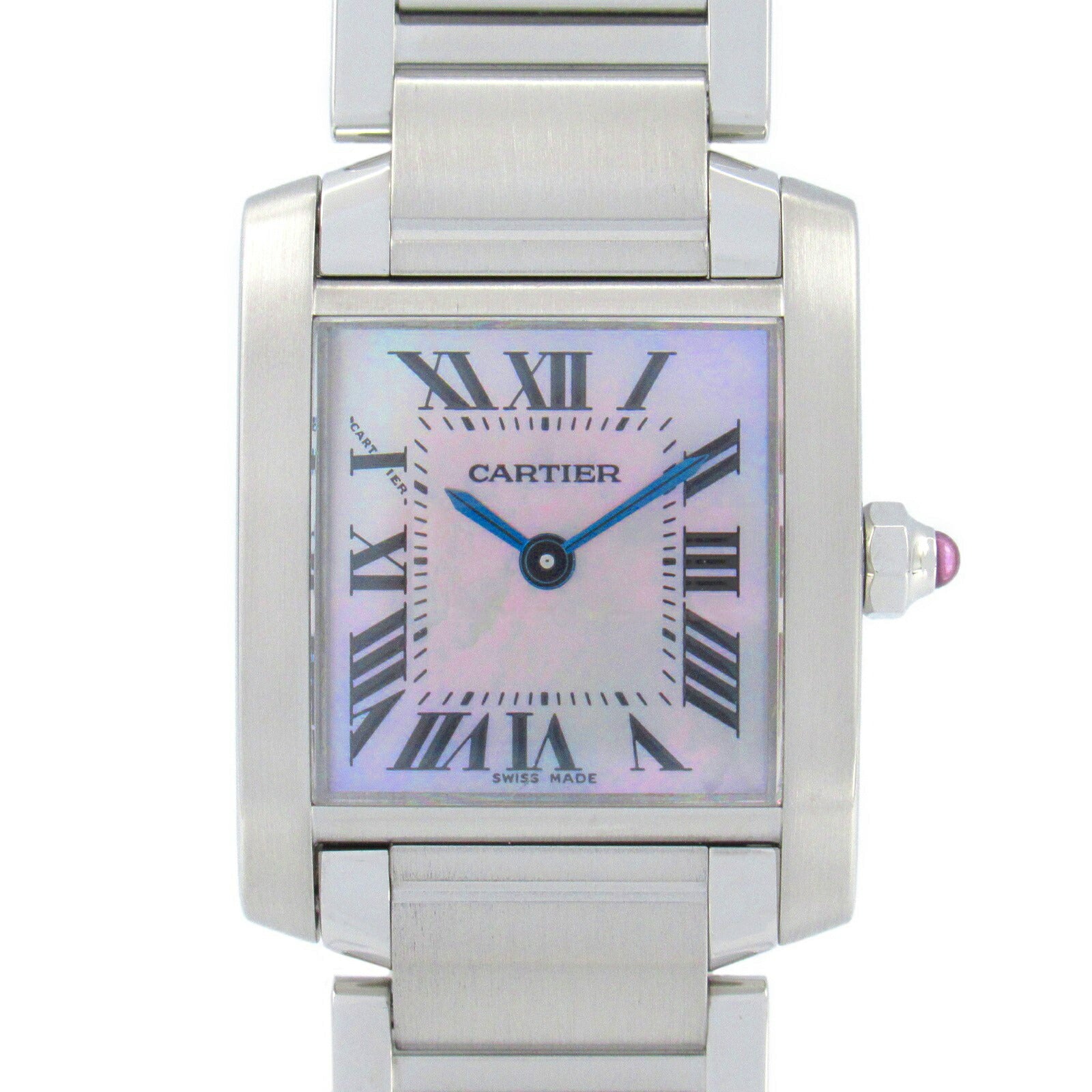 Cartier Tank Française SM Watch Stainless Steel W51028Q3