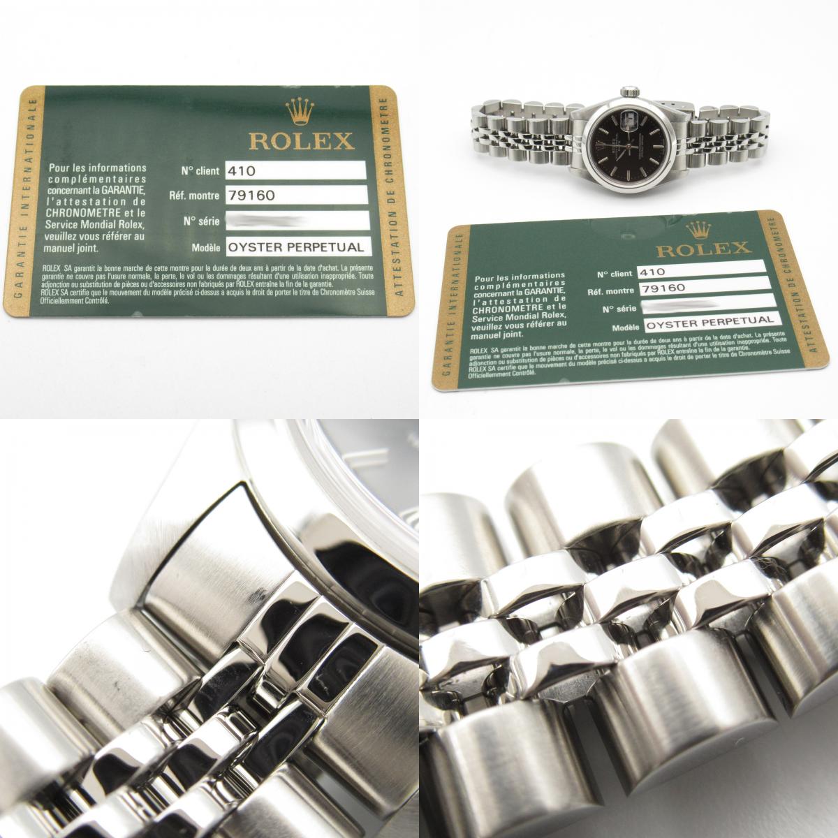 Rolex Perpetual Date Stainless Steel Watch 79160