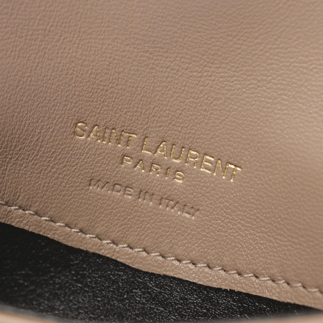 Saint Laurent Monogram Leather Card Case