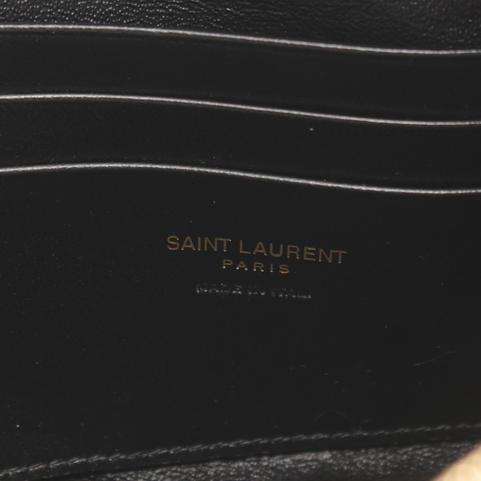 Saint Laurent Lou Mini Leather Shoulder Bag