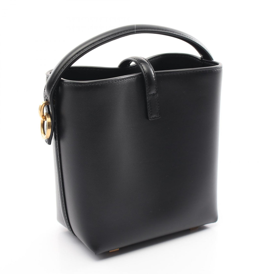 Saint Laurent LE 37 Mini Leather Handbag Black