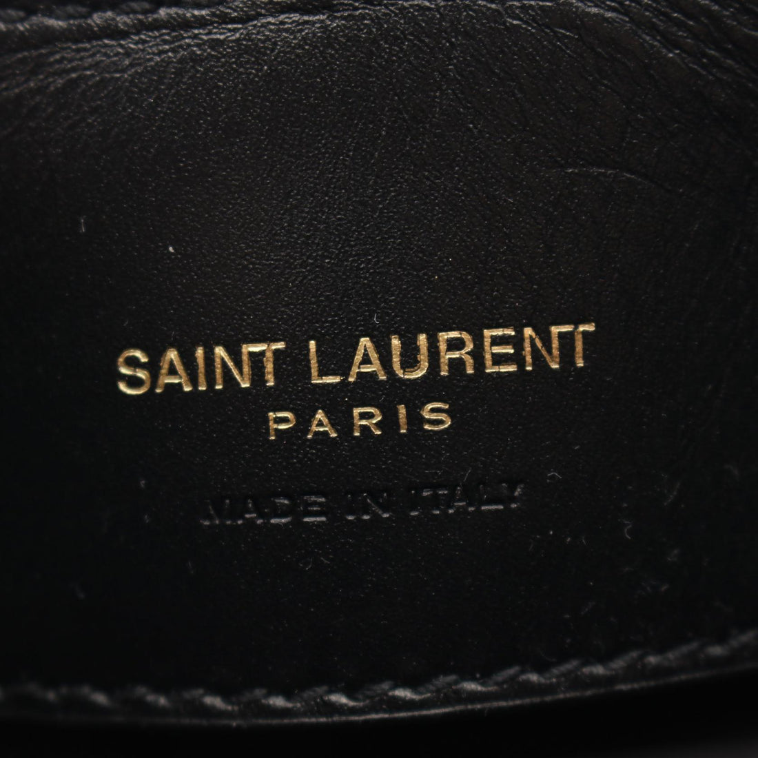 Saint Laurent LE 37 Mini Leather Handbag Black