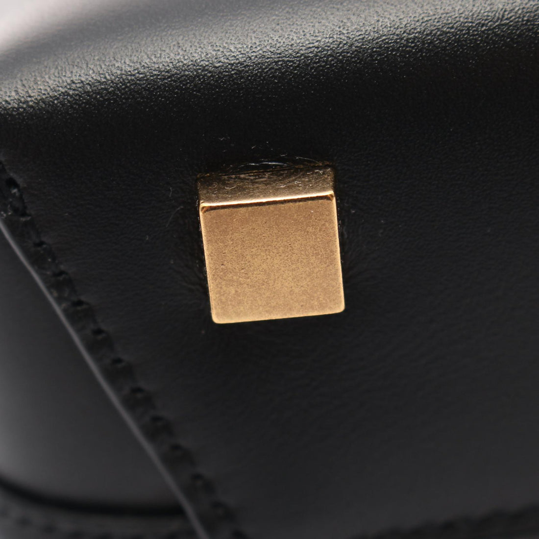 Saint Laurent LE 37 Mini Leather Handbag Black