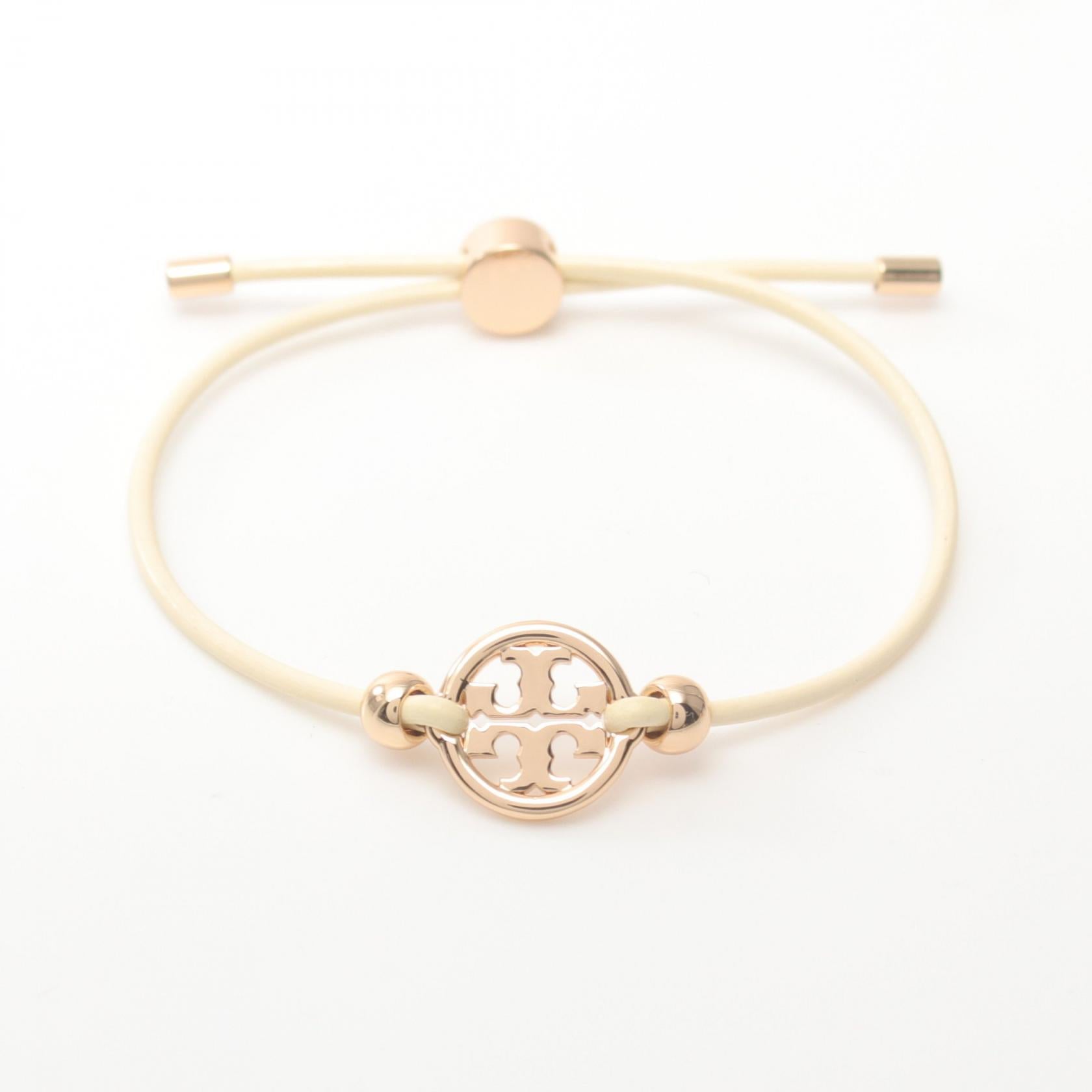 Tory Burch Miller Slider Bracelet Gold Leather