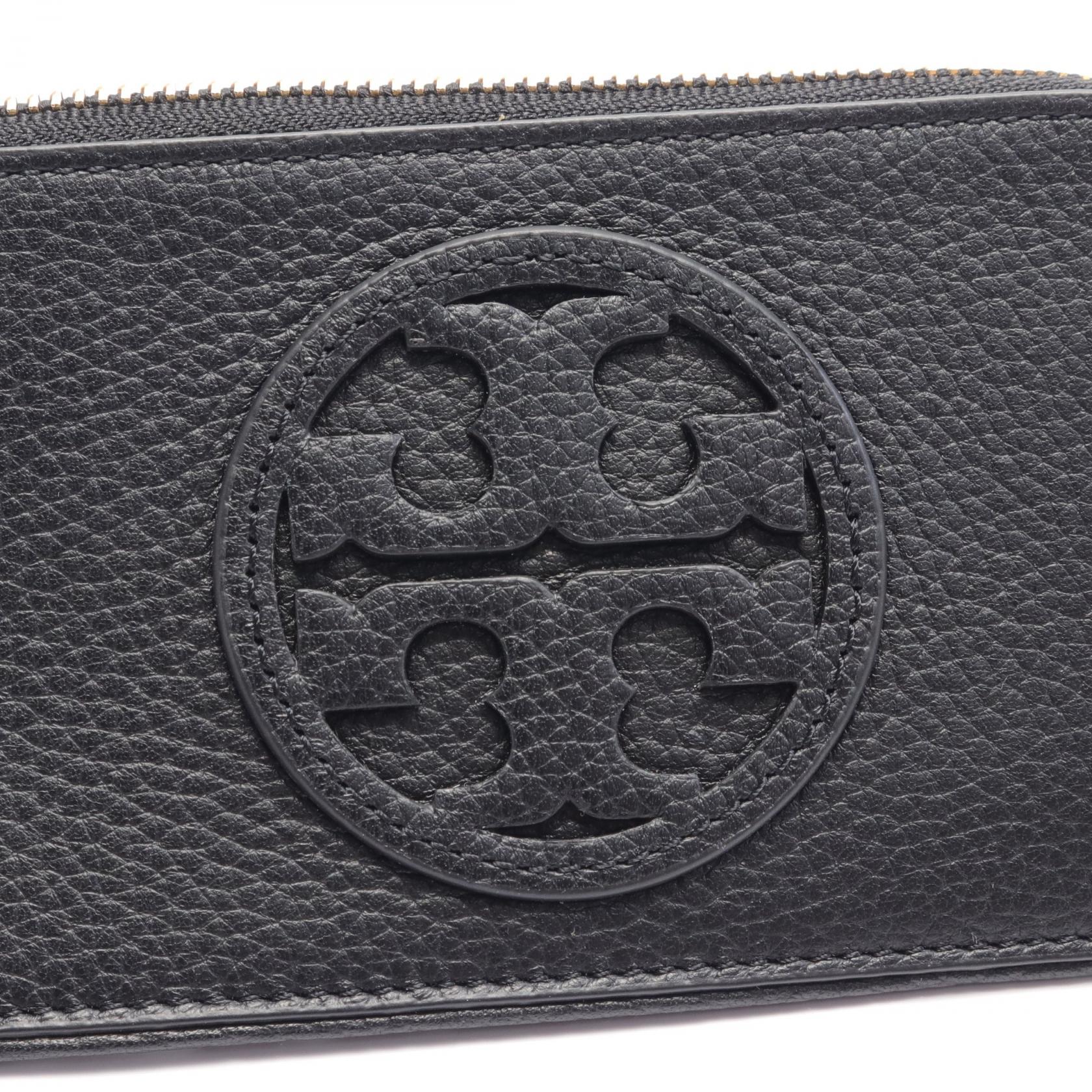 Tory Burch Miller Zip Card Case Leather