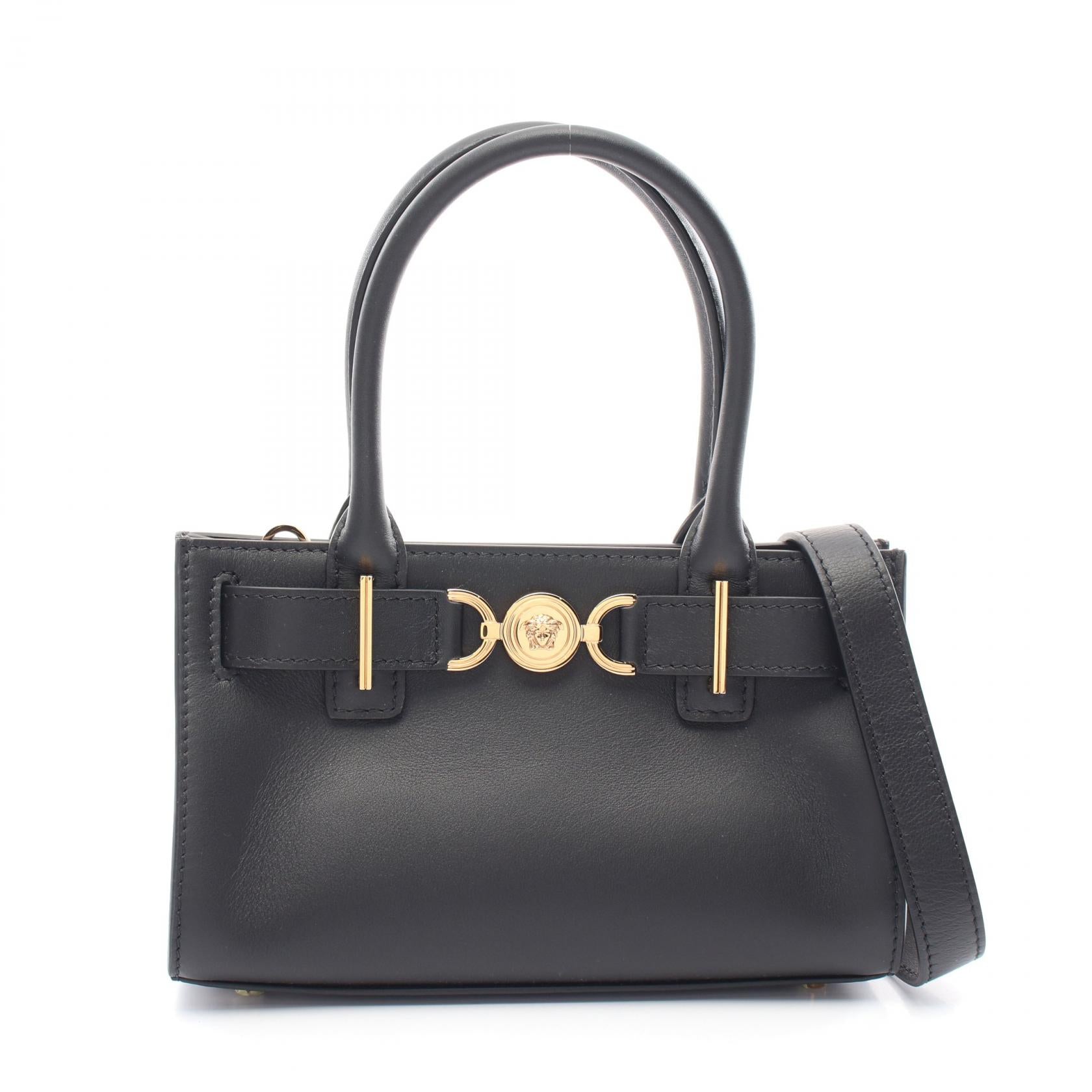 Versace Medusa '95 Small Leather Tote Bag