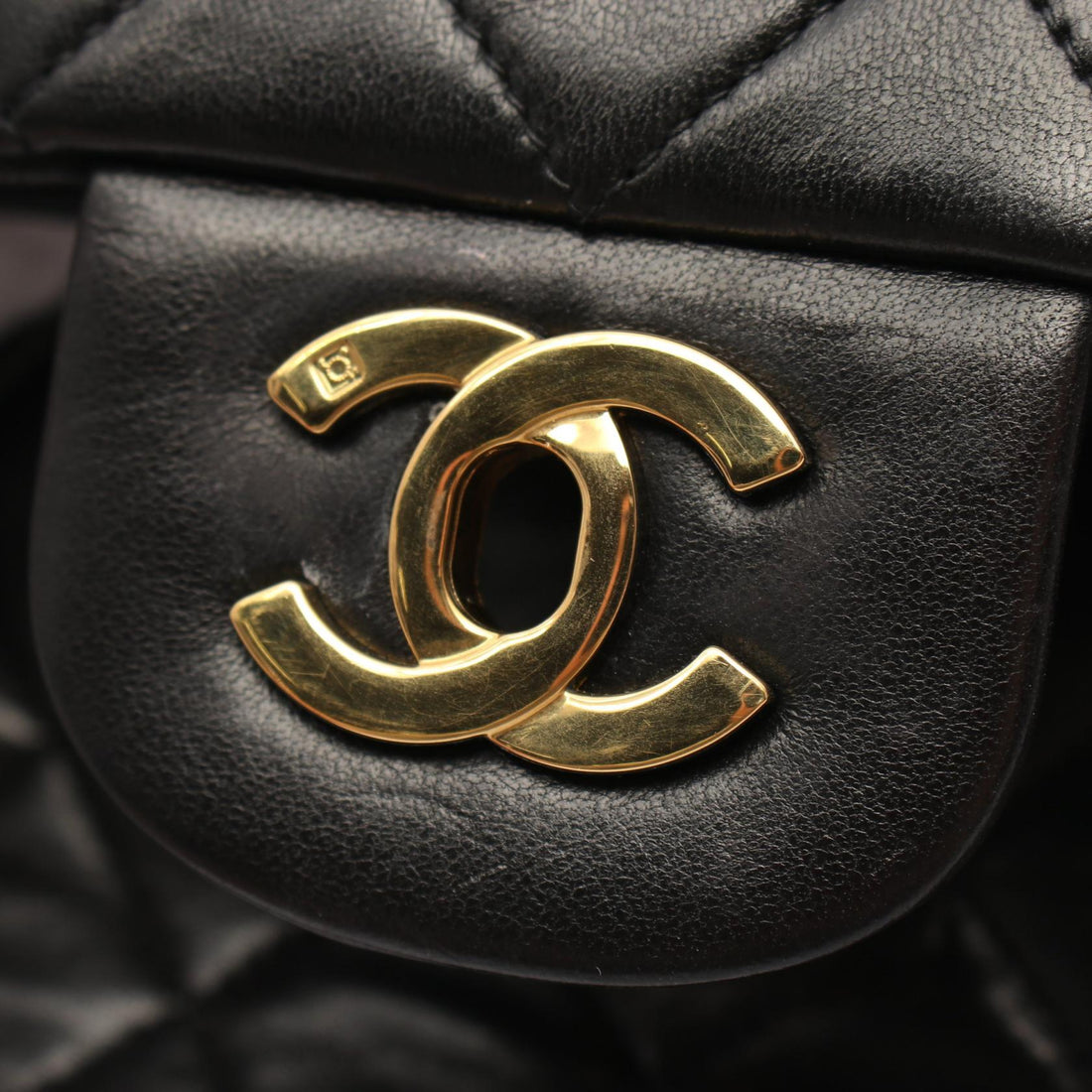 Chanel Matelasse W Flap Lambskin Shoulder Bag