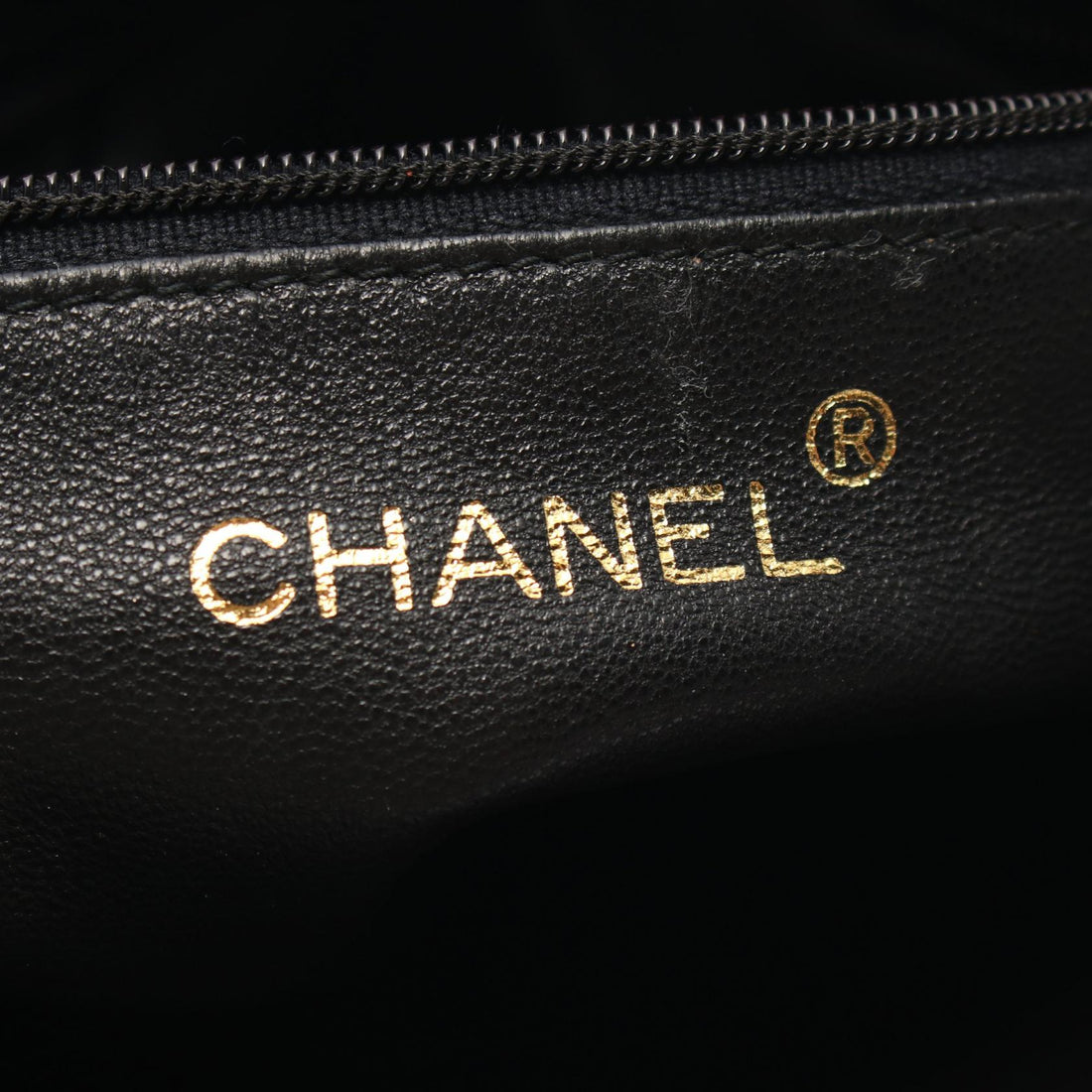 Chanel Lambskin Coco Mark Shoulder Bag Black