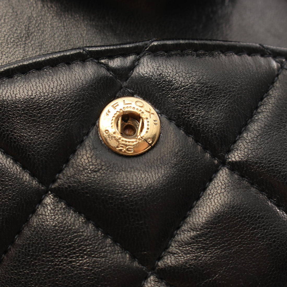 Chanel Lambskin Matelasse W Flap Shoulder Bag