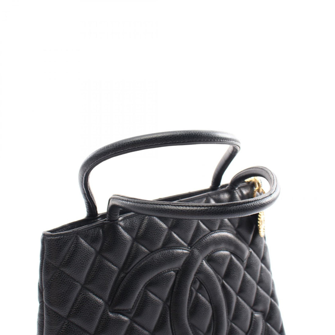 Chanel Caviar Skin Tote Bag Black A01804