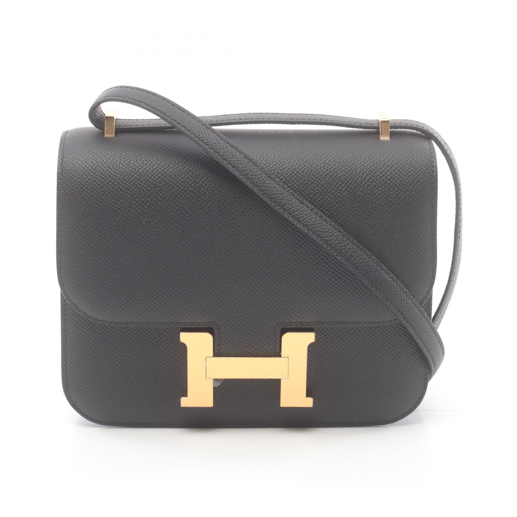 Hermes Constance 3 Mini Shoulder Bag Black