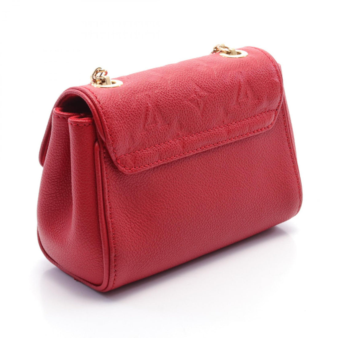 Louis Vuitton Saint Germain BB Empreinte Shoulder Bag Red