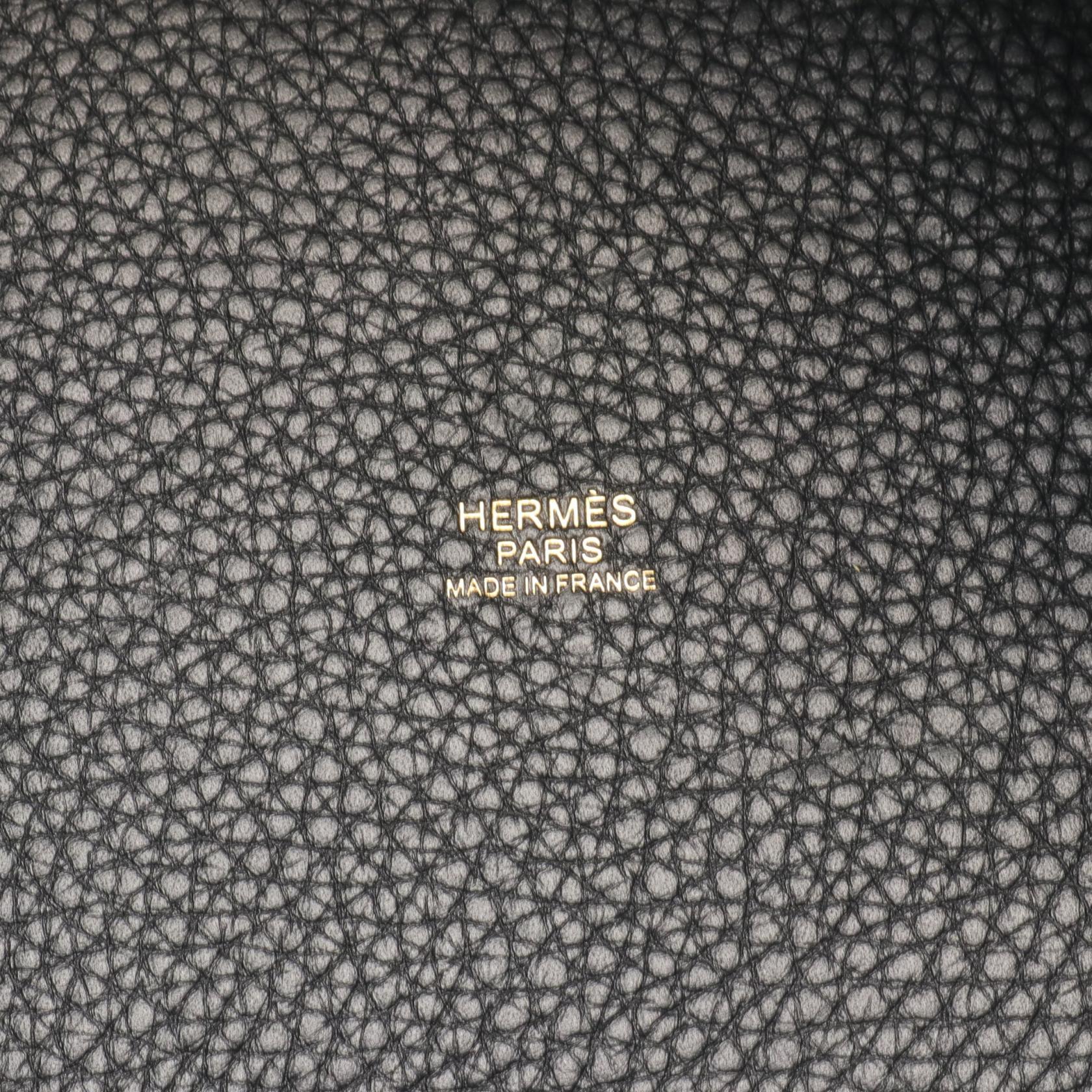 Hermes Picotin Lock PM Handbag Black